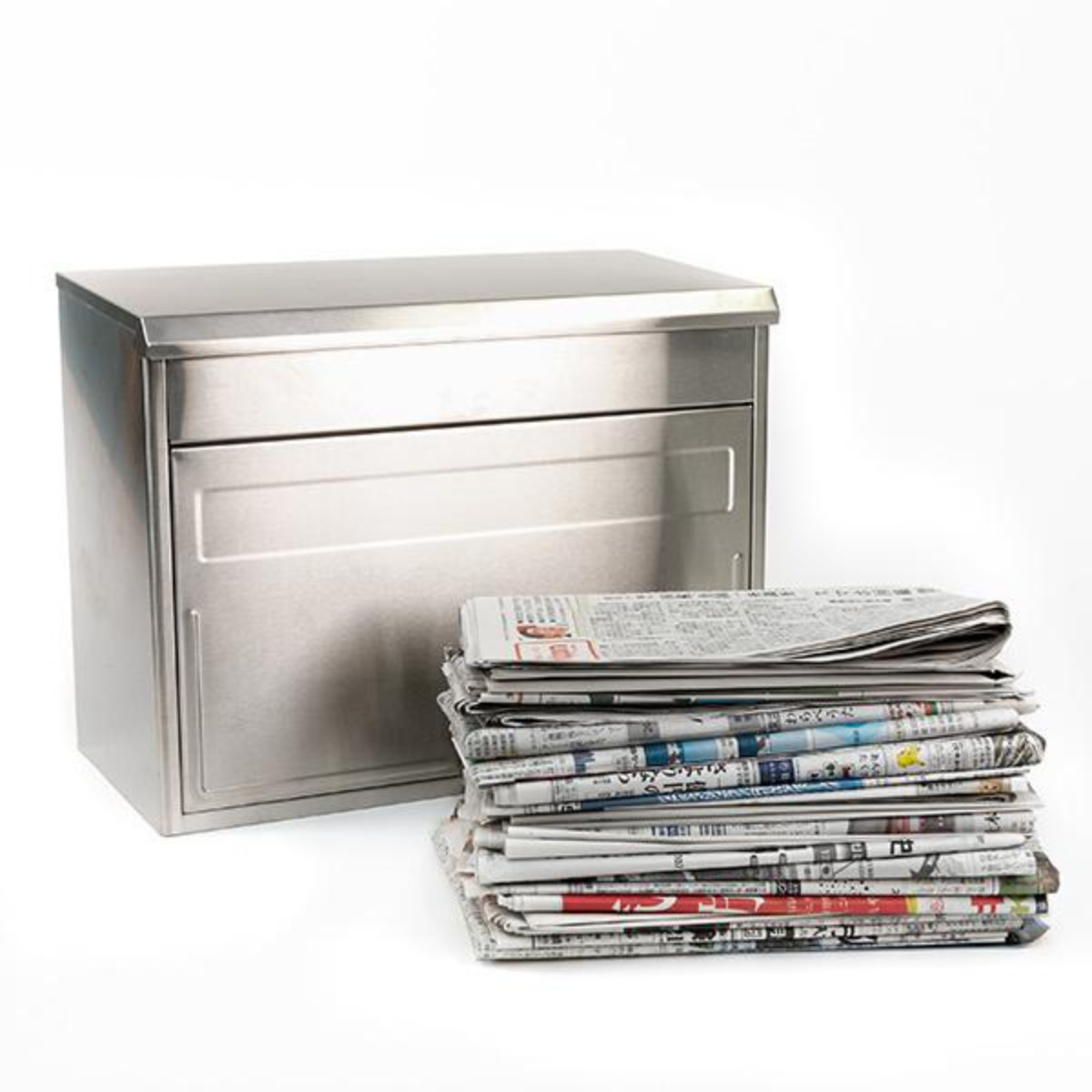 郵便ポスト どでかポスト SGT-6600L ( ポスト 郵便受け 新聞受け ダイヤル ネコポス ゆうパック メール便 ステンレス メールボックス 壁付け 玄関 )