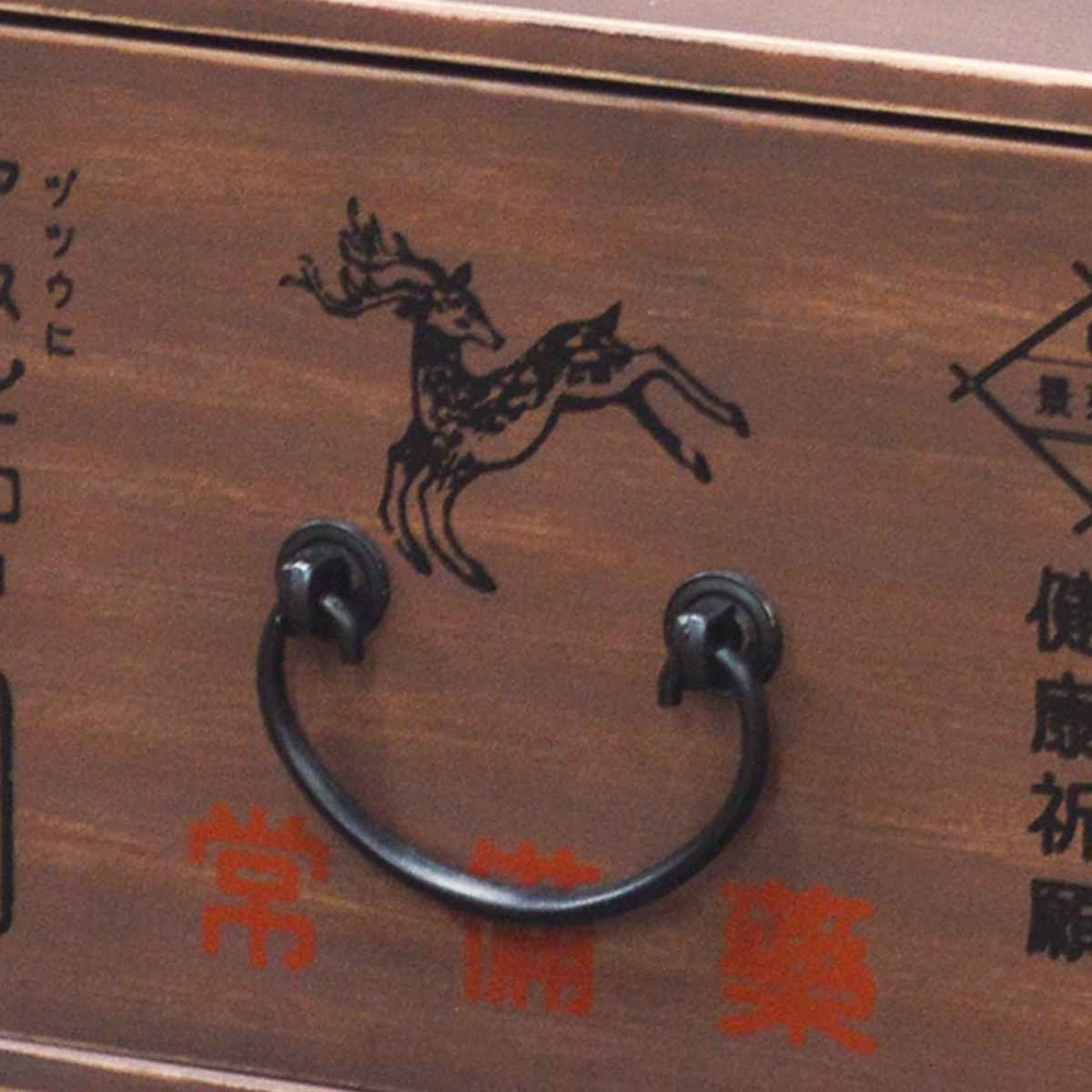◉レトロ　薬箱◉ Amazon.co.jp: ▽レトロ 薬箱 廣貫堂 外箱木製 内箱紙製 : おもちゃ
