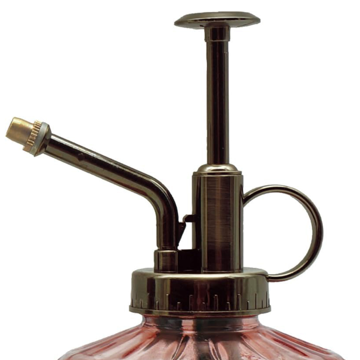 霧吹き ガラススプレイヤー クロス ( ガラス スプレー ミストボトル スプレーボトル ガラス製 霧ふき 霧吹 おしゃれ ガーデニング 観葉植物 ディスプレイ お手入れ 250ミリ 水やり アンティーク調 ) 【クリア】 クリア