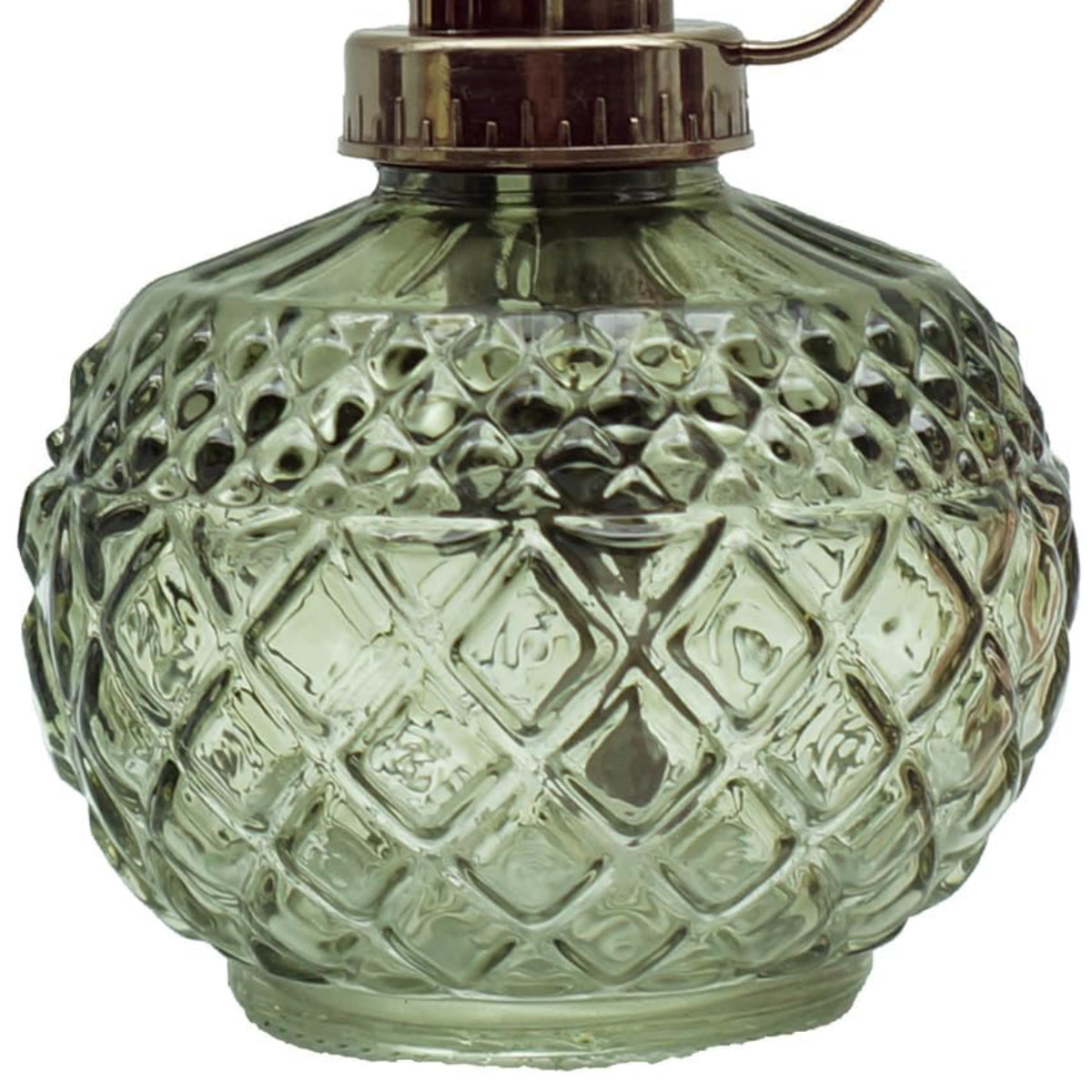 霧吹き ガラススプレイヤー クロス ( ガラス スプレー ミストボトル スプレーボトル ガラス製 霧ふき 霧吹 おしゃれ ガーデニング 観葉植物 ディスプレイ お手入れ 250ミリ 水やり アンティーク調 ) 【クリア】 クリア