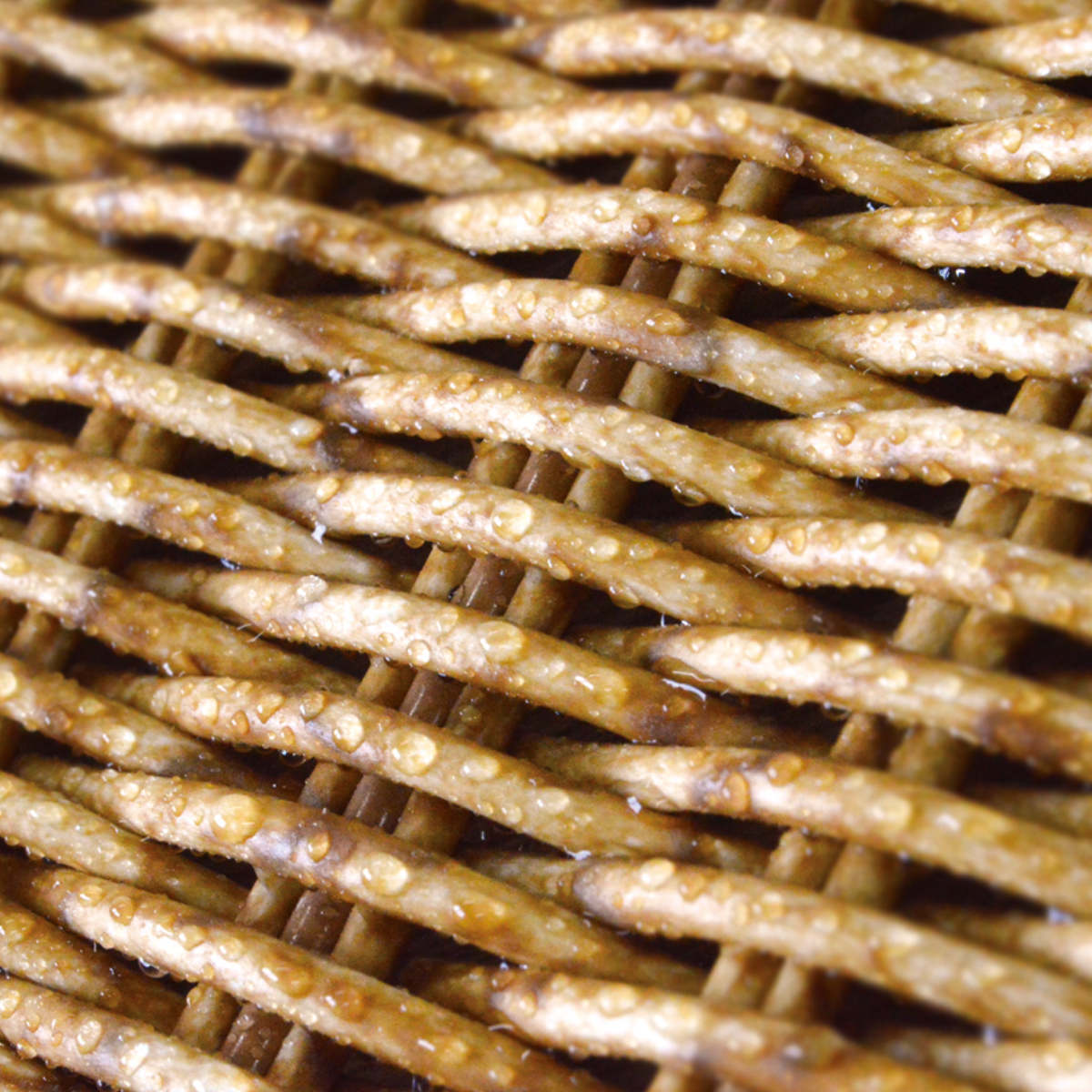 かご 洗える ルル バスケット ラウンド S ( 直径22cm 高さ9cm 洗える収納ボックス 水洗い カゴ 洗えるバスケット 手編み 収納 天然素材風 小物収納 収納かご 収納ケース お手入れ簡単 軽量 柔軟性 しなやか ささくれない )