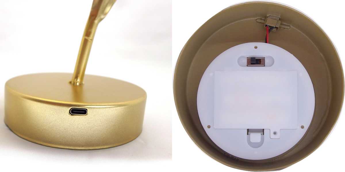 スタンドライト LEDライト インテリアライト ( 間接照明 卓上 テーブルランプ 卓上ライト LED 花 フラワー 電池式 USB インテリア 寝室 リビング 読書灯 授乳灯 常夜灯 おしゃれ ホリデーシーズン クリスマス ) 【スズラン】 スズラン