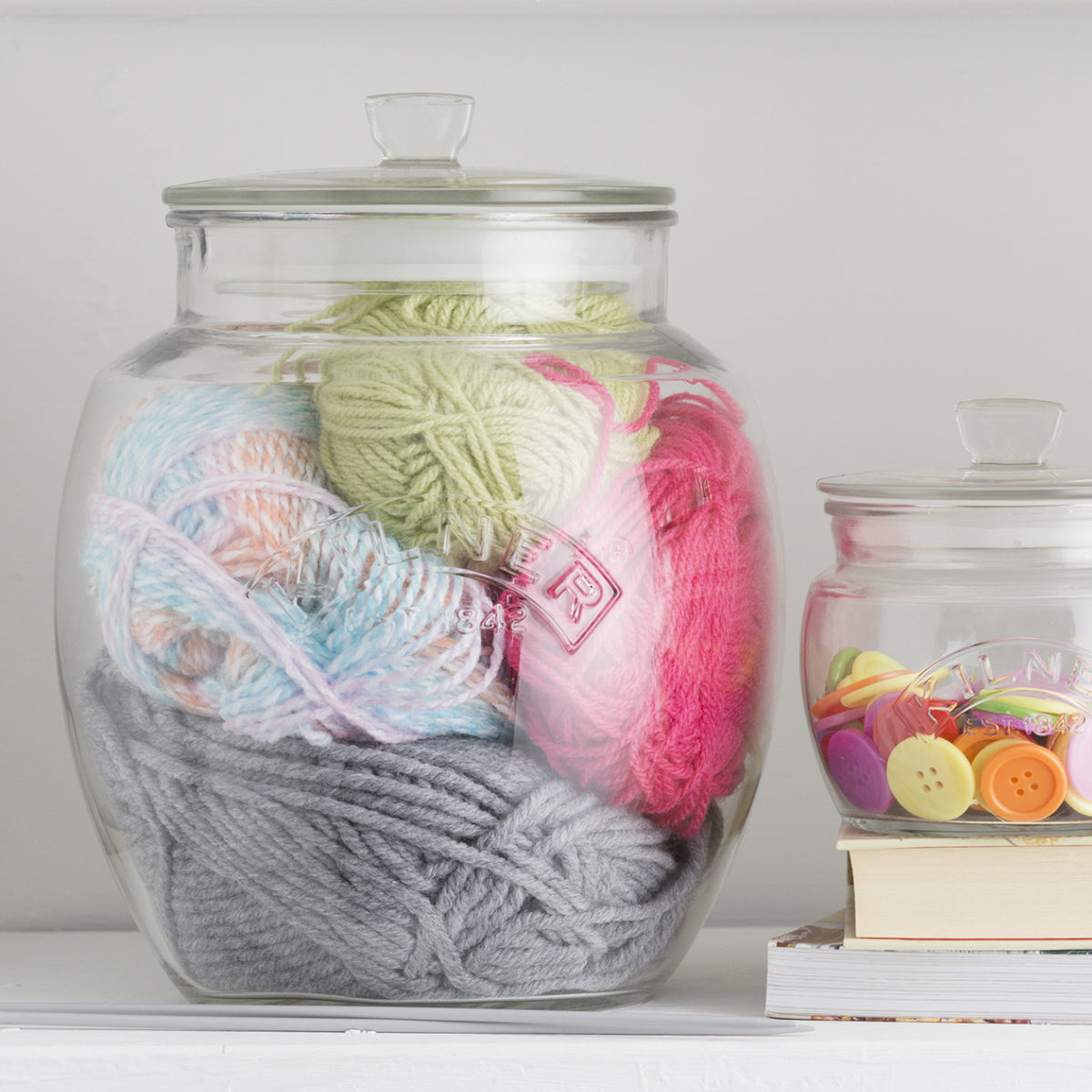 保存瓶 KILNER 4L Universal Push Top Storage Jar ( キルナー ガラス 食洗機対応 保存 瓶 密閉容器 ガラスジャー キャニスター ガラス保存瓶 お菓子 グラノーラ お米 調味料 小物入れ 4000ml おしゃれ )