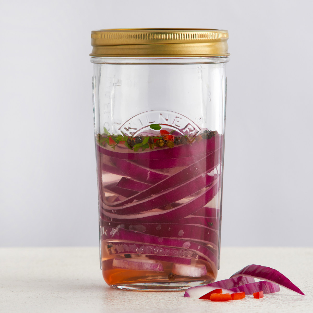 保存瓶 KILNER 500ml Wide Mouth Preserve Jar ( キルナー 保存瓶 食洗機対応 保存 瓶 ガラス ガラス容器 キャニスター 食品 ワイドマウスプリザーブジャー 調味料 密封容器 シロップ 果実酒 乾物 広口 )