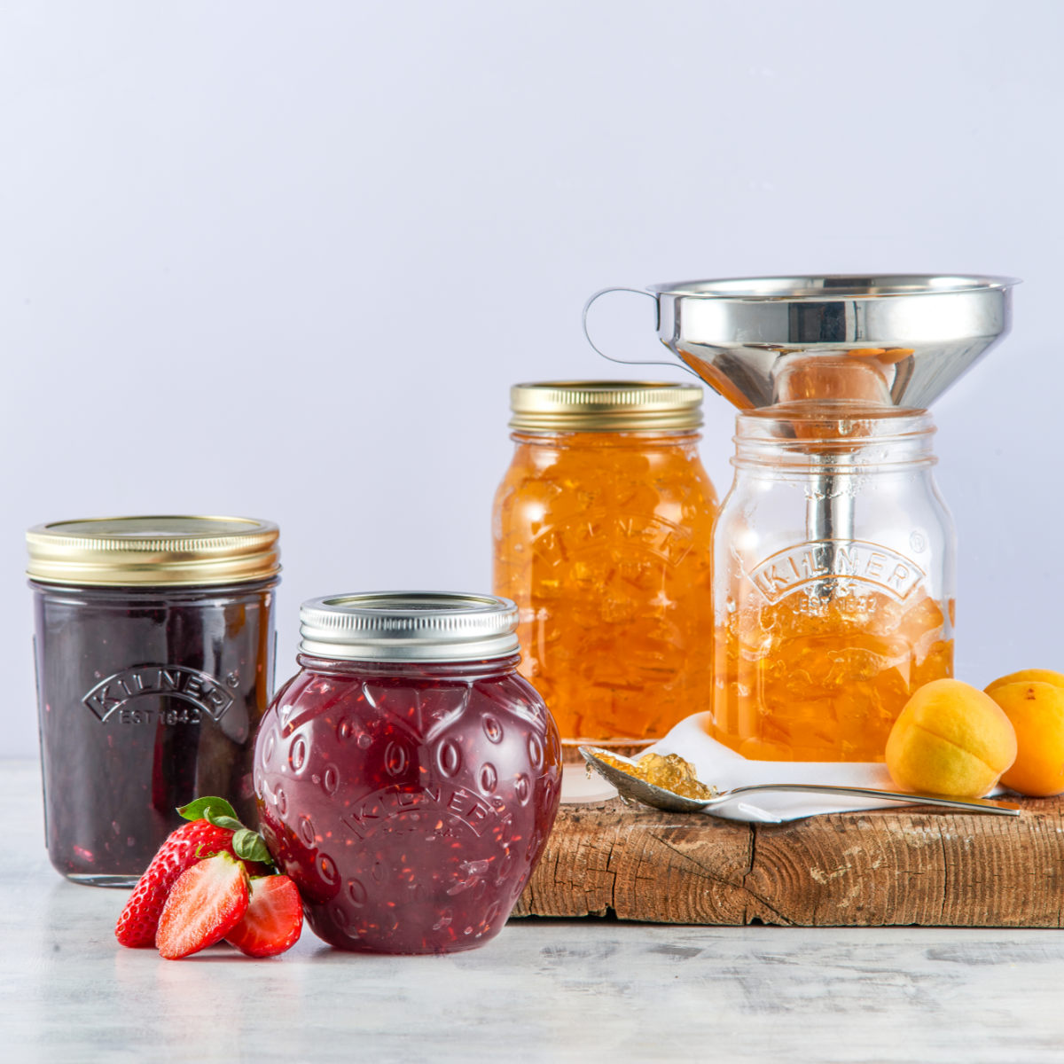 保存瓶 KILNER 350ml Wide Mouth Preserve Jar ( キルナー 保存瓶 食洗機対応 保存 瓶 ガラス ガラス容器 キャニスター 食品 ワイドマウスプリザーブジャー 調味料 密封容器 ジャム ピクルス 乾物 広口 )