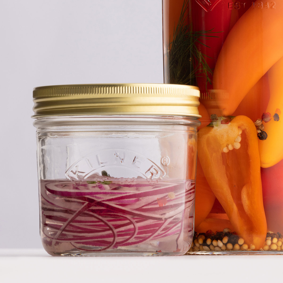 保存瓶 KILNER 3個セット 200ml Wide Mouth Preserve Jar ( キルナー 保存瓶 食洗機対応 保存 瓶 ガラス ガラス容器 キャニスター 食品 ワイドマウスプリザーブジャー 調味料 密封容器 ジャム ピクルス )