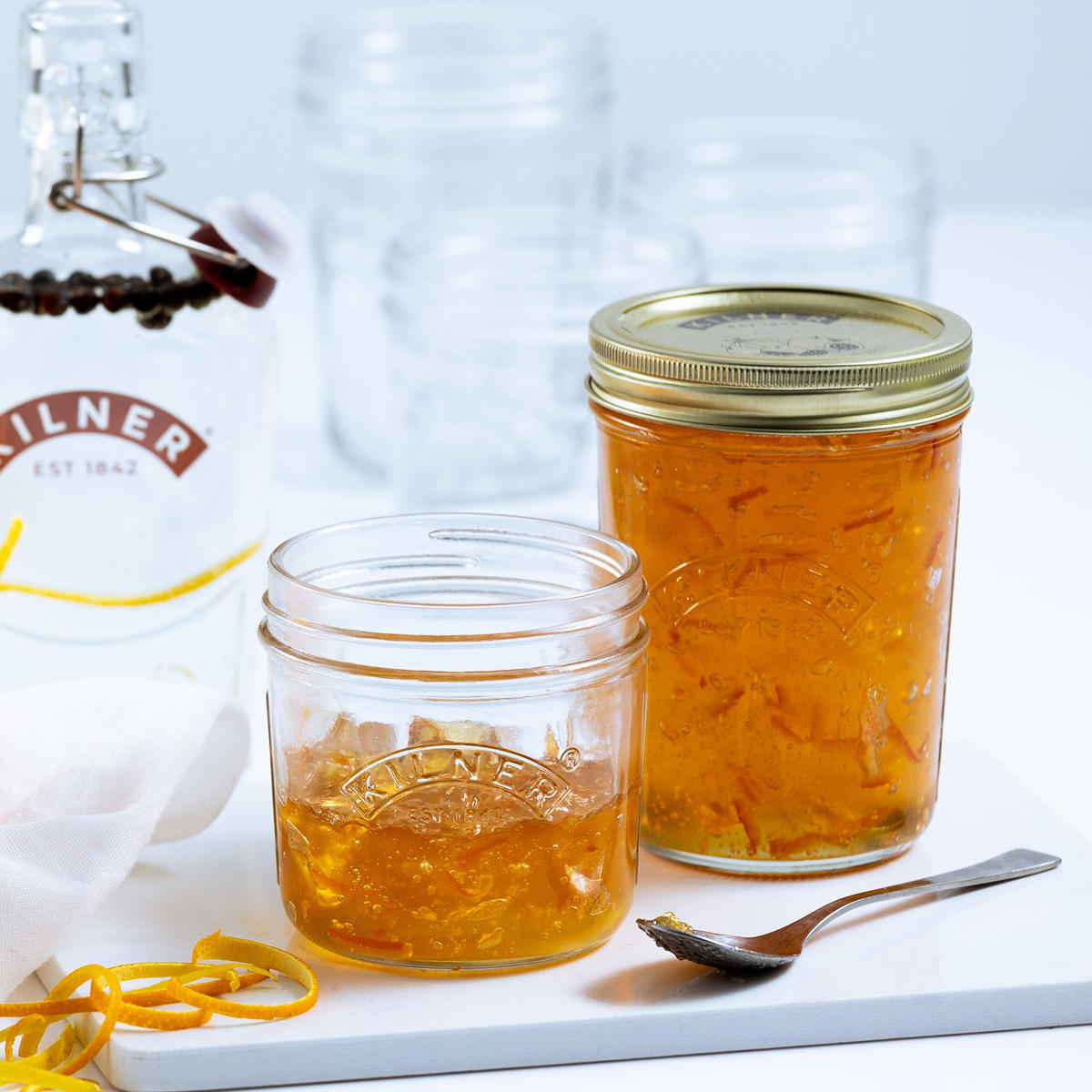 蓋 KILNER 6個セット ワイドマウス用 スクリューバンド ( キルナー パーツ 交換用フタ 部品 食洗機対応 付け替え 交換 ワイドマウスプリザーブジャー 専用パーツ 200ml 350ml 500ml 対応 )