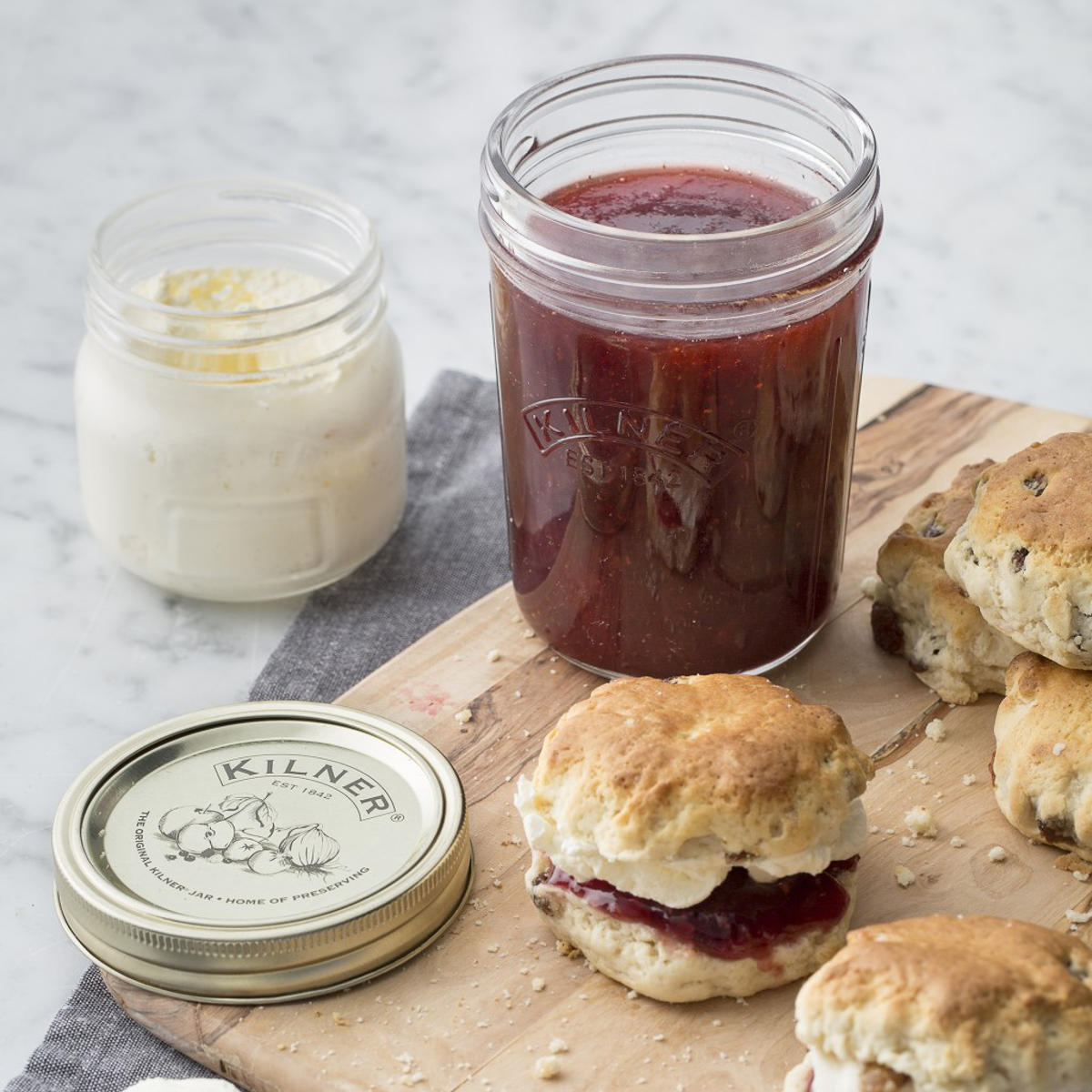 蓋 KILNER 12枚セット ワイドマウス用 リッドシール ( キルナー パーツ シーリングディスク 交換用フタ 部品 食洗機対応 付け替え 交換 ワイドマウスプリザーブジャー 専用パーツ 200ml 350ml 500ml 対応 )