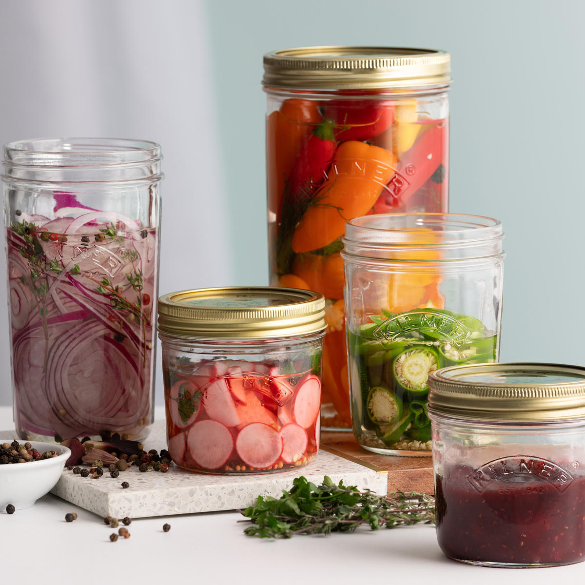 蓋 KILNER 12枚セット ワイドマウス用 リッドシール ( キルナー パーツ シーリングディスク 交換用フタ 部品 食洗機対応 付け替え 交換 ワイドマウスプリザーブジャー 専用パーツ 200ml 350ml 500ml 対応 )