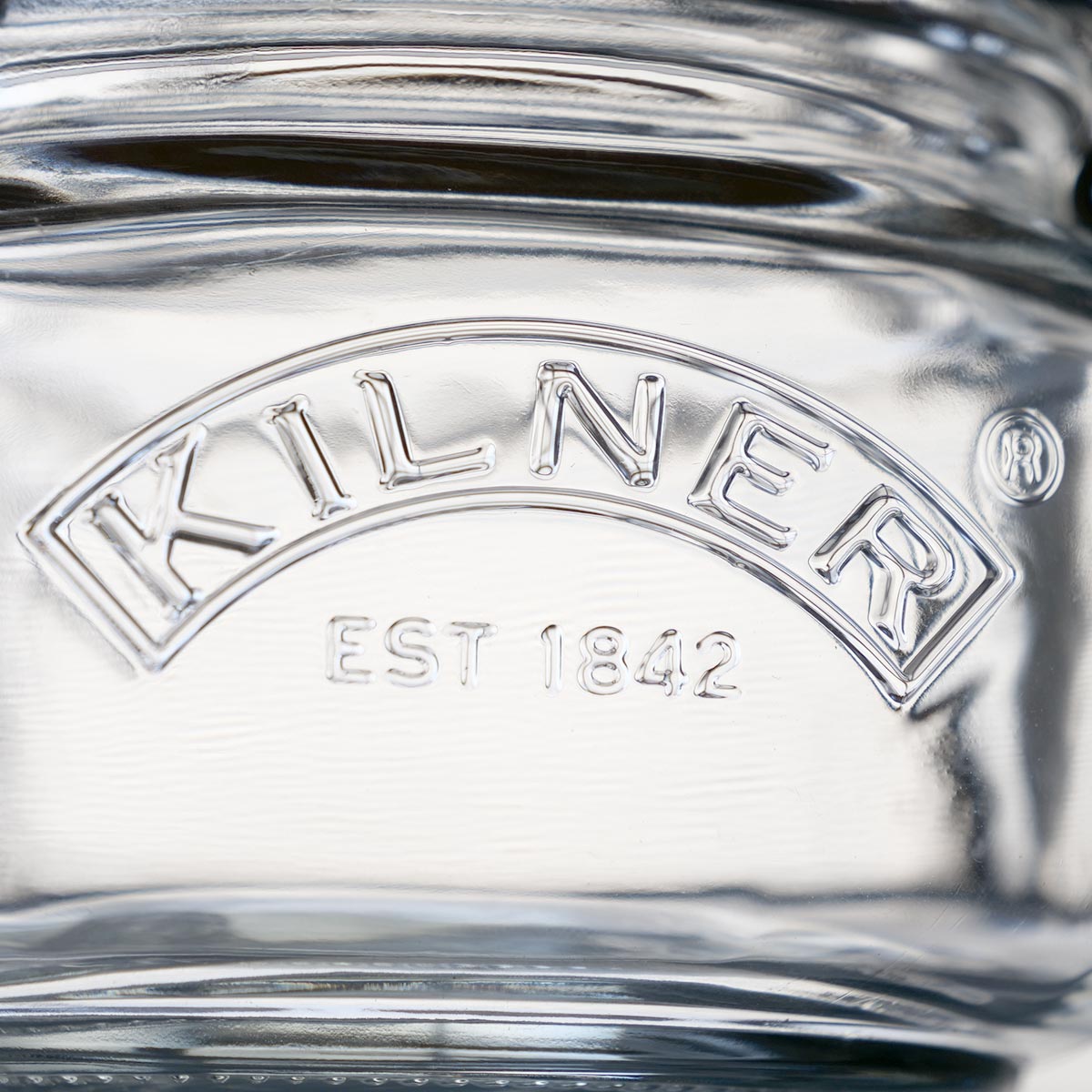 保存瓶 KILNER 250ml Clip Top Square Jar ( キルナー ガラス瓶 ガラス保存瓶 ガラス 密閉 食洗機対応 保存 瓶 食品 クリップトップスクエアジャー パッキン付き ガラス容器 四角 ジャム 調味料 紅茶 コーヒー )