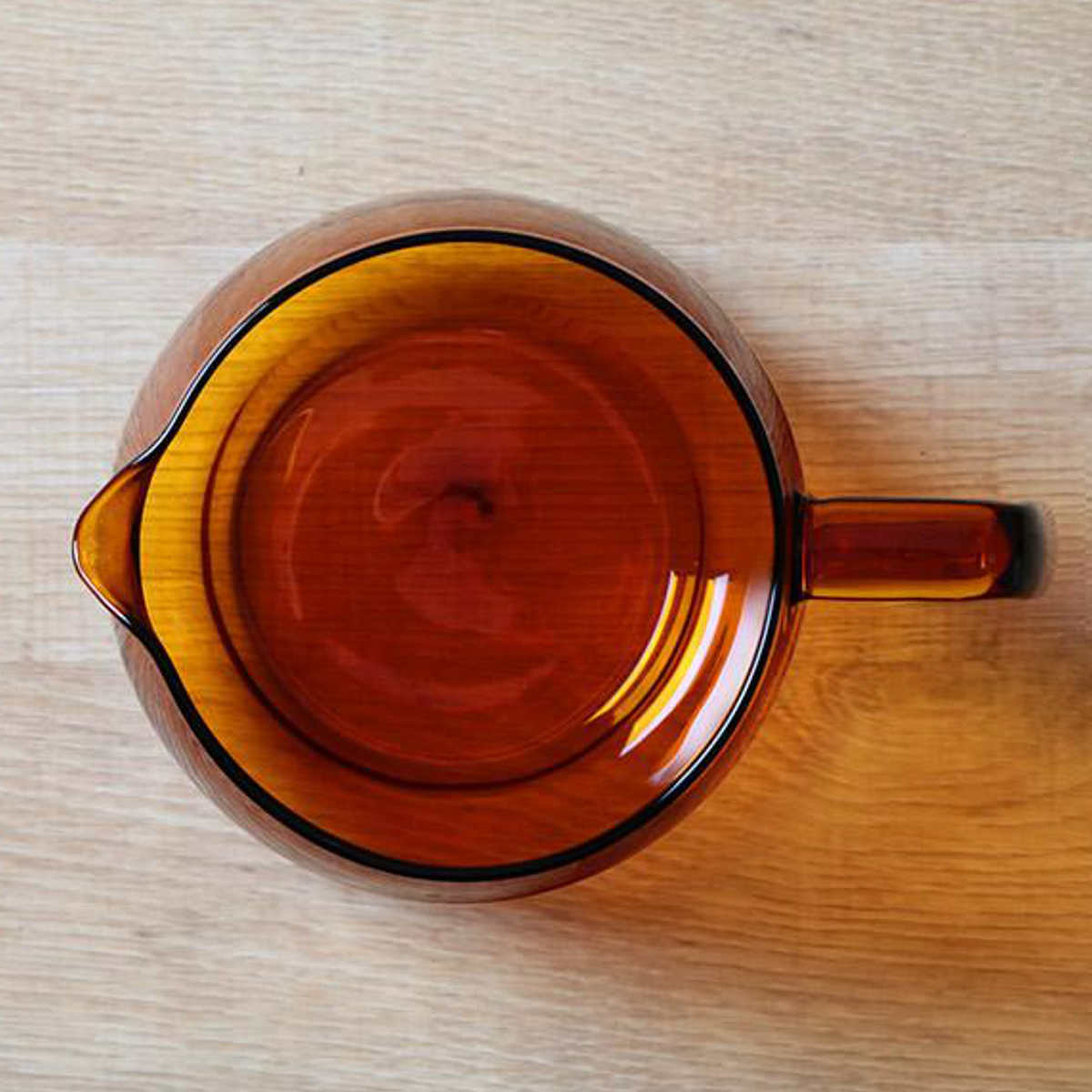 KINTO キントー SEPIA ジャグ 4cups ( 600ml アンバー 耐熱ガラス ポット 食器 ガラス製 食洗機対応 電子レンジ対応 コーヒーサーバー 4杯分 スタッキング サーバー コーヒー ピッチャー 水差し ガラス おしゃれ かわいい )