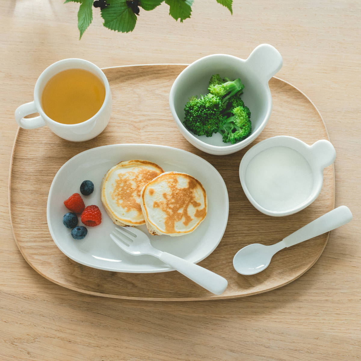 KINTO キントー NEST スプーン&フォーク ( ステンレス 食洗機対応 スプーン フォーク カトラリー 離乳食 子供 キッズ おしゃれ シンプル 子ども ジュニア ホーロー 使いやすい プレゼント ギフト 出産祝い BPAフリー ) 【ブルー】 ブルー