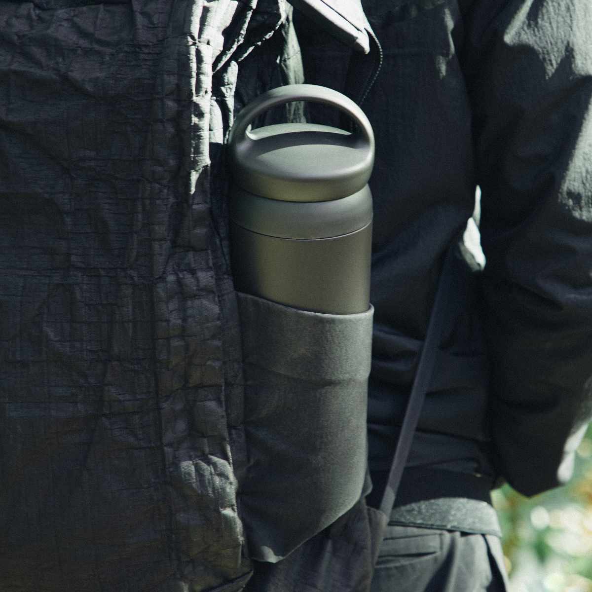 KINTO キントー デイオフタンブラー 900ml ( ステンレス 水筒 タンブラー 保温 保冷 取っ手付き ステンレス製 ステンレスボトル ボトル スリムボトル ダイレクトボトル ダイレクト 真空二重構造 直飲み ) 【ホワイト】 ホワイト