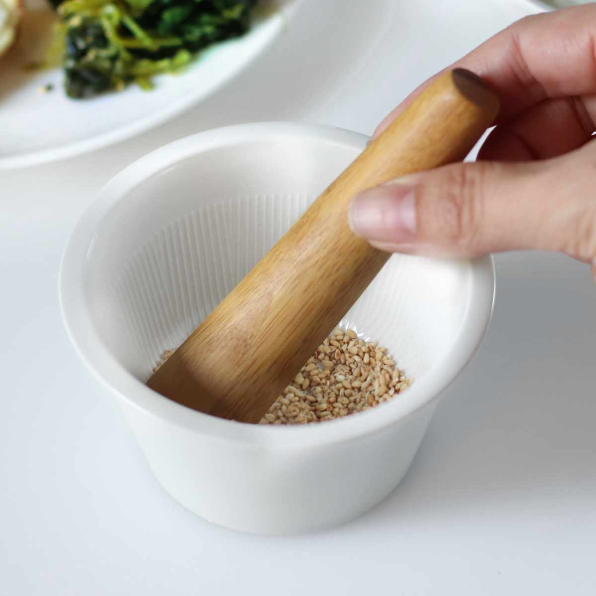 KINTO キントー TAKU すり鉢&すりこぎ ( 磁器製すり鉢 すりばち すり鉢 すりこぎ 擂り鉢 擂鉢 キッチン用品 キッチンツール キッチン小物 調理器具 製菓道具 調理小道具 下ごしらえ用品 ) 【ブラック】 ブラック