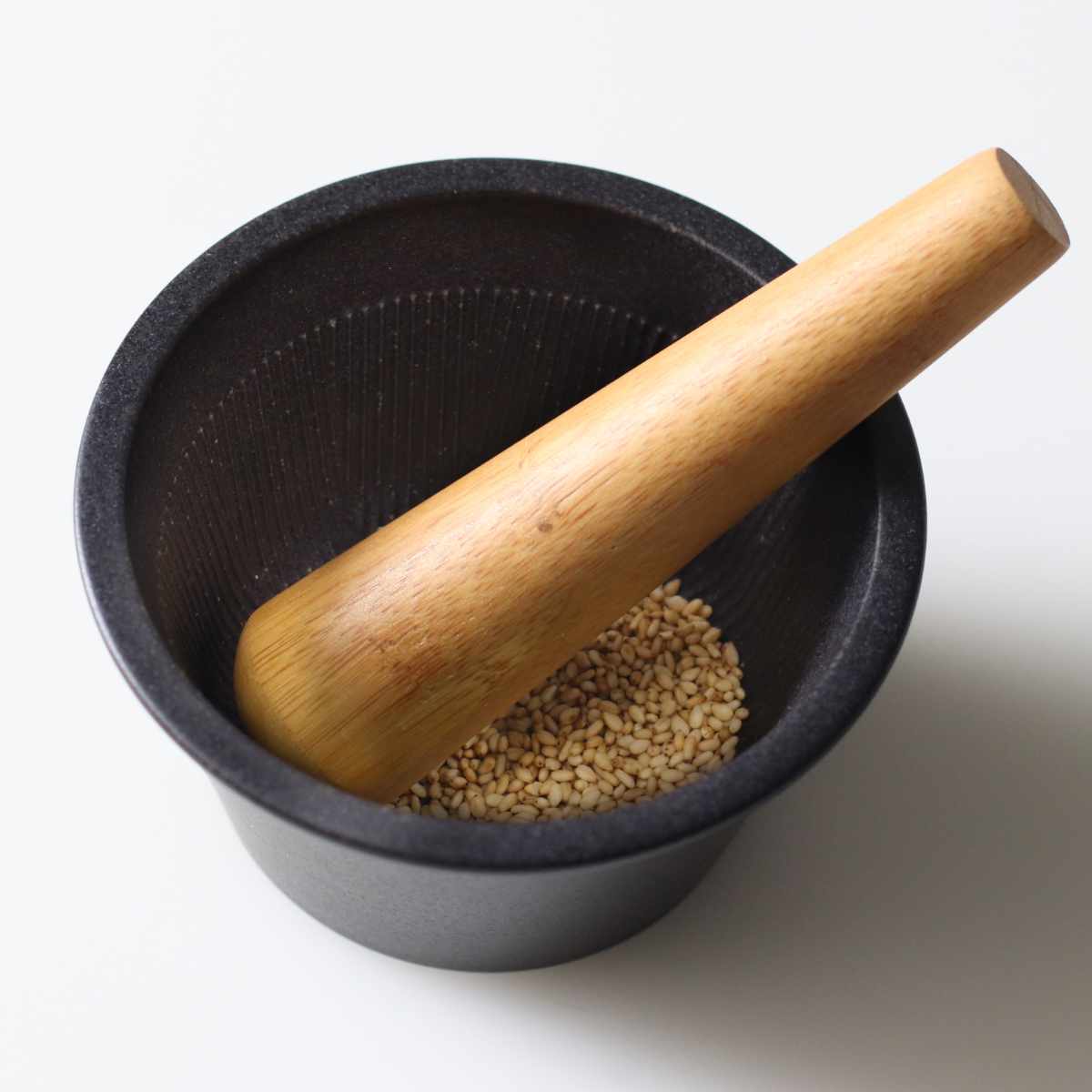 KINTO キントー TAKU すり鉢&すりこぎ ( 磁器製すり鉢 すりばち すり鉢 すりこぎ 擂り鉢 擂鉢 キッチン用品 キッチンツール キッチン小物 調理器具 製菓道具 調理小道具 下ごしらえ用品 ) 【ブラック】 ブラック