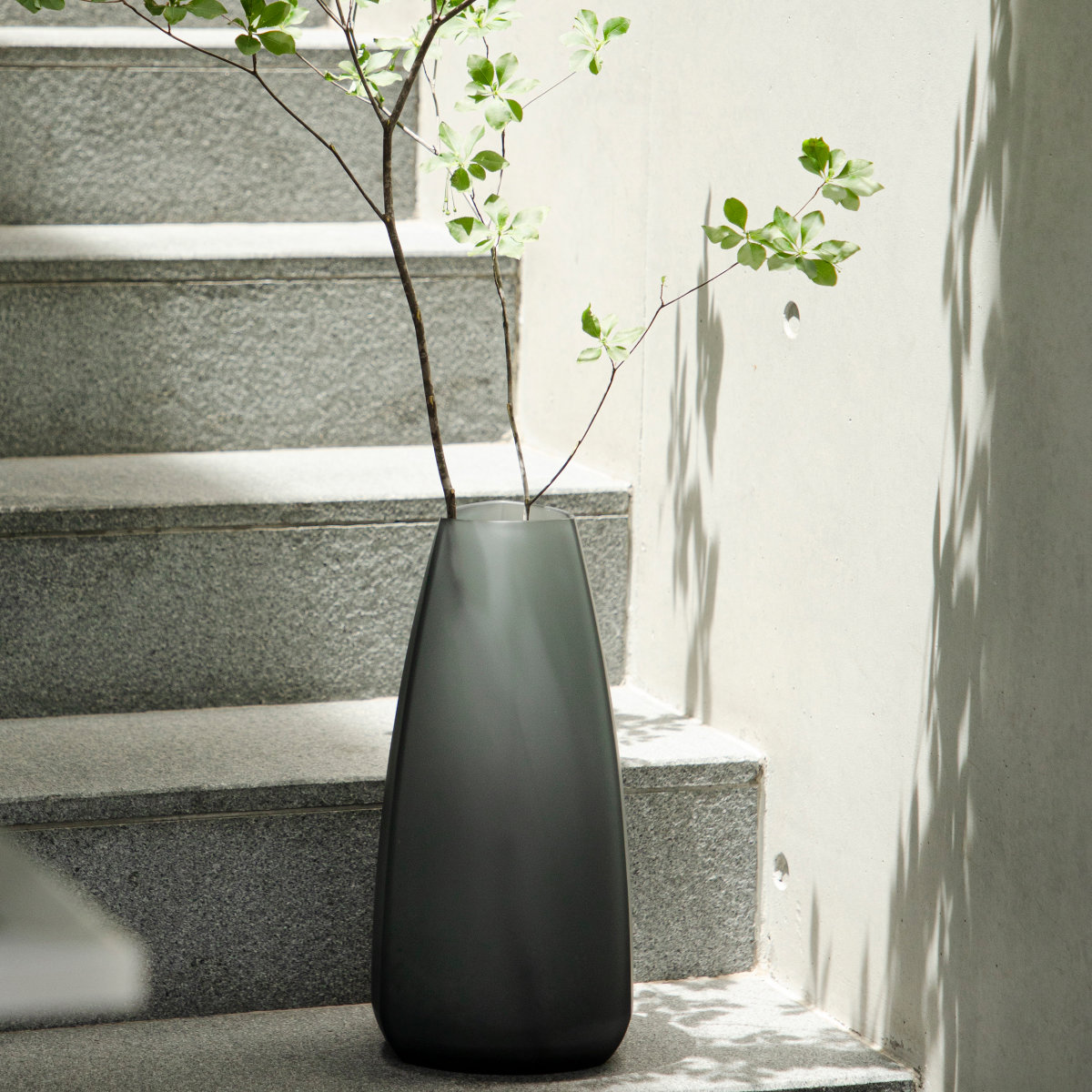 KINTO キントー TRE ベース 200×420mm ( 花瓶 フラワーベース 花びん 花器 おしゃれ 花 花入れ 生花 花束 ドライフラワー グリーン インテリア 植物 玄関 デスク ) 【ホワイト】 ホワイト