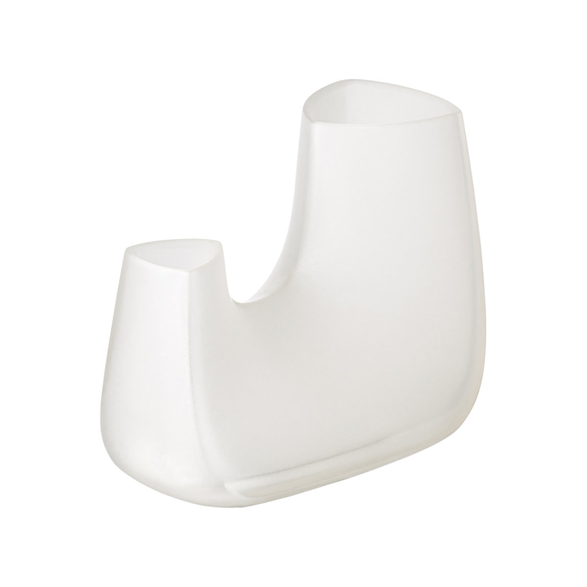 KINTO キントー TRE ベース 140×80×110mm ( 花瓶 フラワーベース 花びん 花器 おしゃれ 花 花入れ 生花 花束 ドライフラワー グリーン インテリア 植物 玄関 デスク ) 【ホワイト】 ホワイト