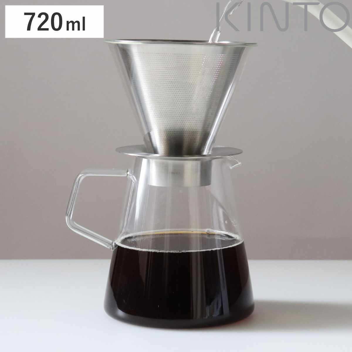 KINTO キントー CARAT ドリッパー &ポット 4cups ( 食洗機対応 コーヒーサーバー コーヒー ドリップ 珈琲 ドリップセット )