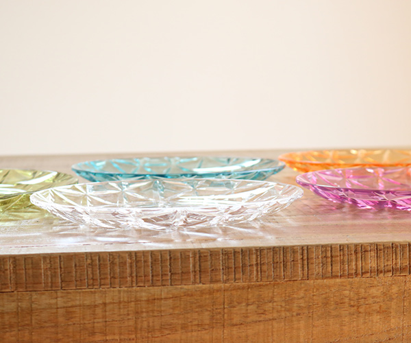 KINTO キントー TRIA プレート ( トリア 食器 20cm 小皿 中皿 皿 食洗機対応 割れにくい お皿 ケーキ皿 プラスチック クリア プラスチック製 ) 【ピンク】 ピンク