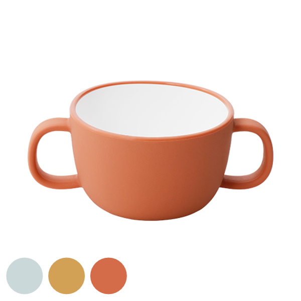 Dショッピング キントー Kinto スープカップ 0ml スープマグ Bonbo ボンボ マグカップ 子供用食器 プラスチック製 電子レンジ対応 食洗機対応 スープ カップ ボウル 持ち手付き 両手 マグ おしゃれ かわいい ブルーグレー カテゴリ 小皿プレート お