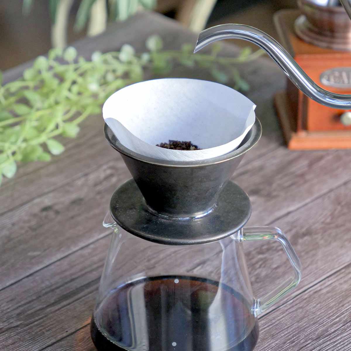 キントー ドリッパー SLOW COFFEE STYLE Specialty 4杯分 （ KINTO コーヒーブリューワー 4cups 4カップ コーヒードリッパー 磁器製 ブリ