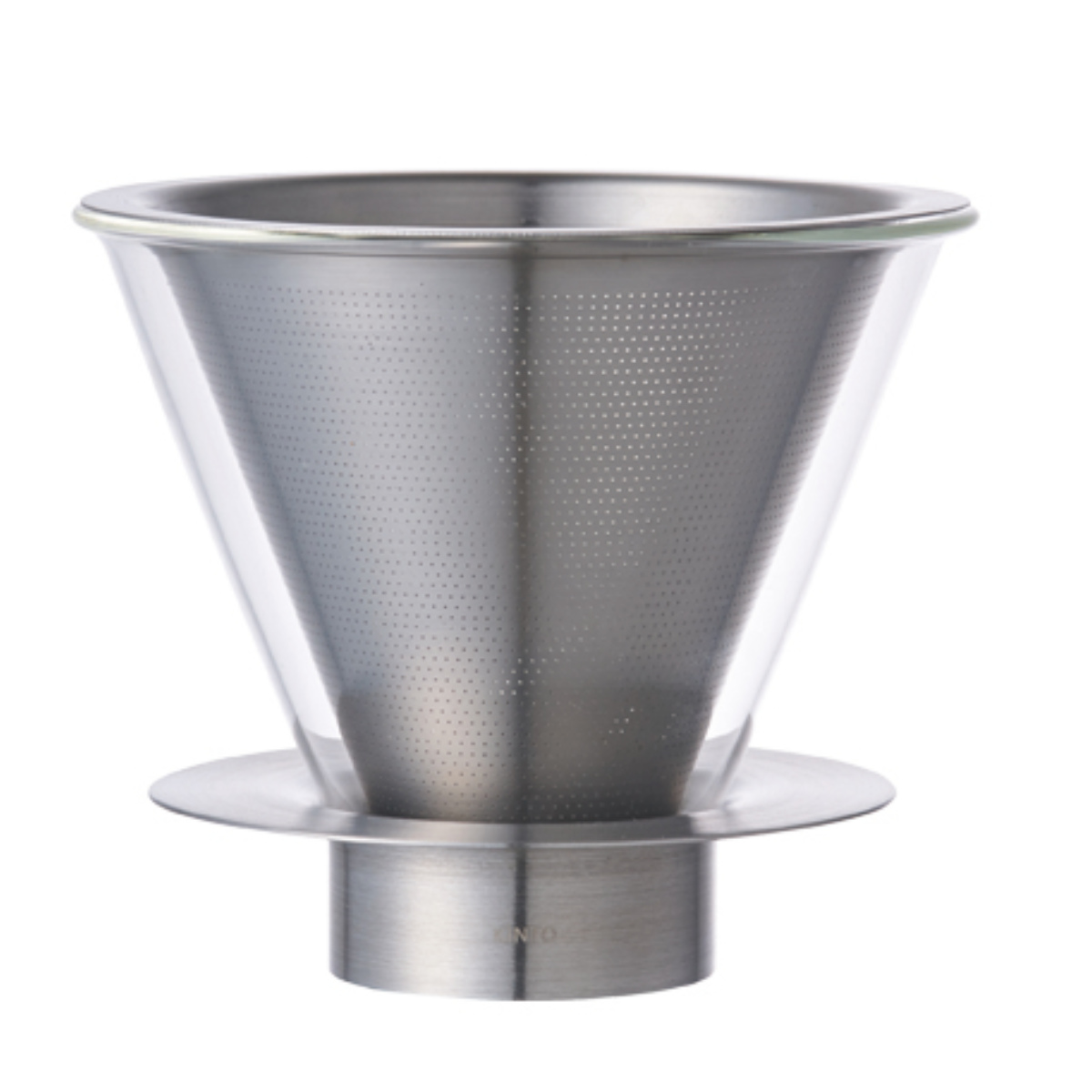 キントー ドリッパー ４杯用 CARAT カラット ガラス （ KINTO 食洗機対応 コーヒードリッパー コーヒーブリューワー ガラス製 ガラスドリ