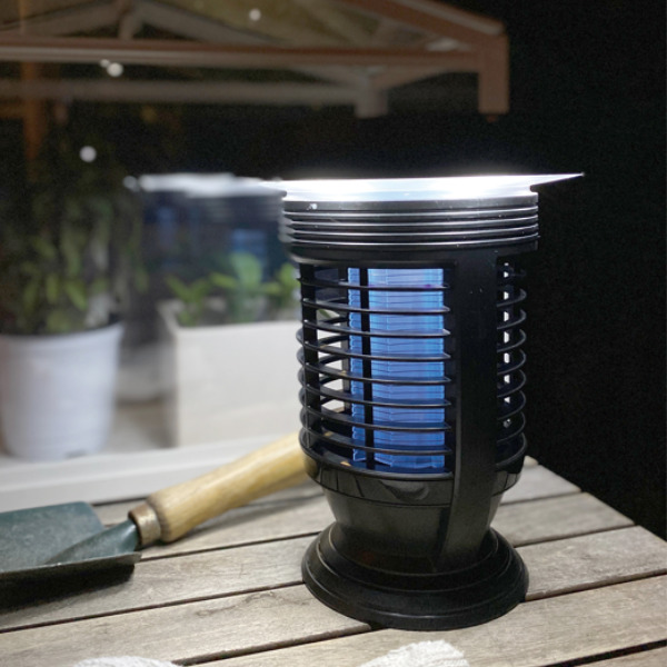 アウトドア LEDランタン 殺虫 ソーラーライト モスキートLEDランタン （ 充電式 USB ランタン ライト LEDランプ 虫除け 殺虫ライト 防水