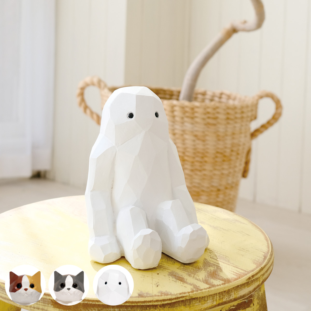 貯金箱 スオーラ マネーバンク スタンド （ ネコ イエティ 猫 かわいい 置き物 貯金 お金 小銭 子供 インテリア マネーボックス コイン お小遣い おこづかい 管理 ） 【ハチワレ】