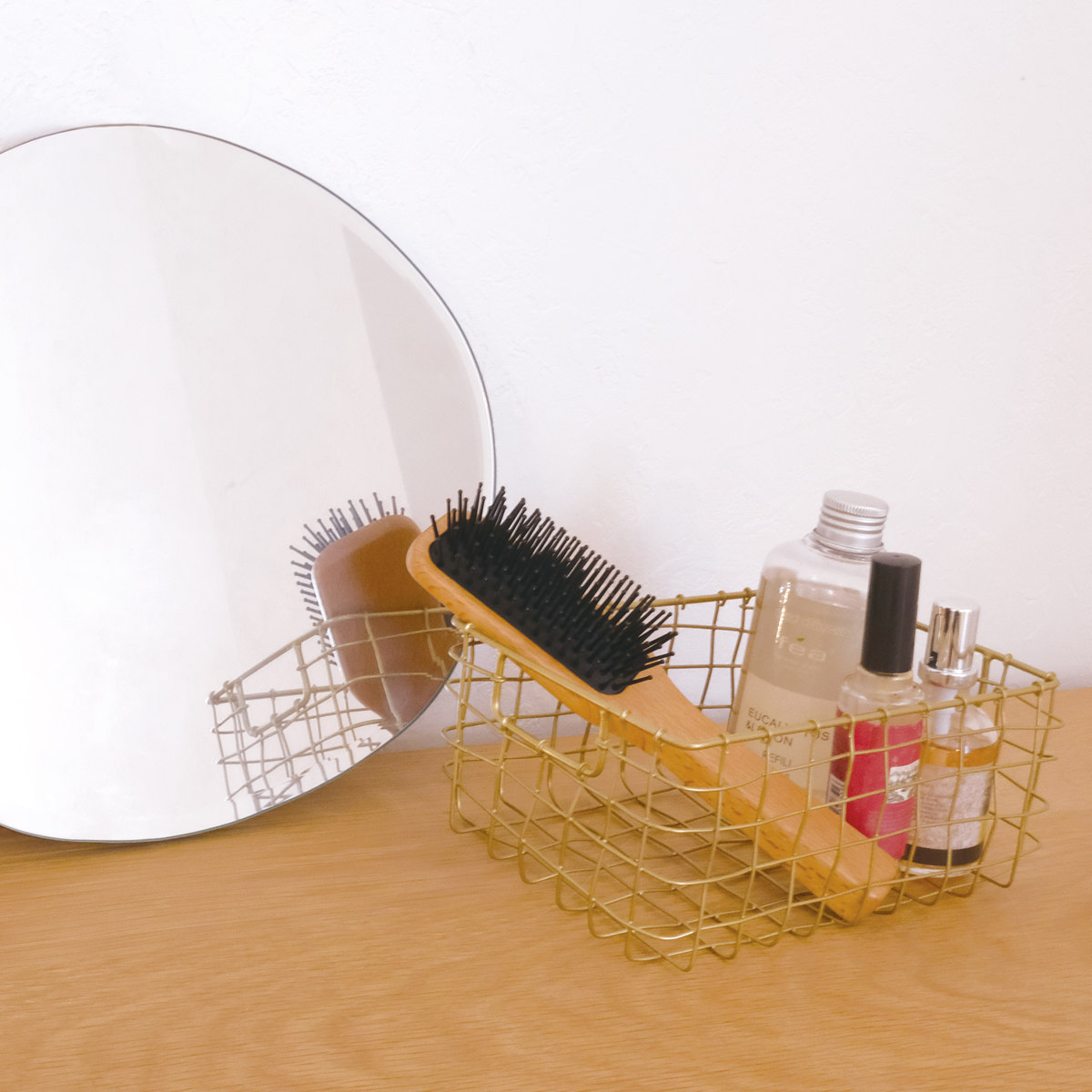 シトア ワイヤーバスケット 持ち手無し レクタングル S バスケット かご ( 収納 カゴ 籠 四角 収納バスケット 小物入れ ハンドメイド 小物収納 ワイヤー 鉄 アイアン おしゃれ オシャレ かわいい カワイイ シンプル ベーシック )