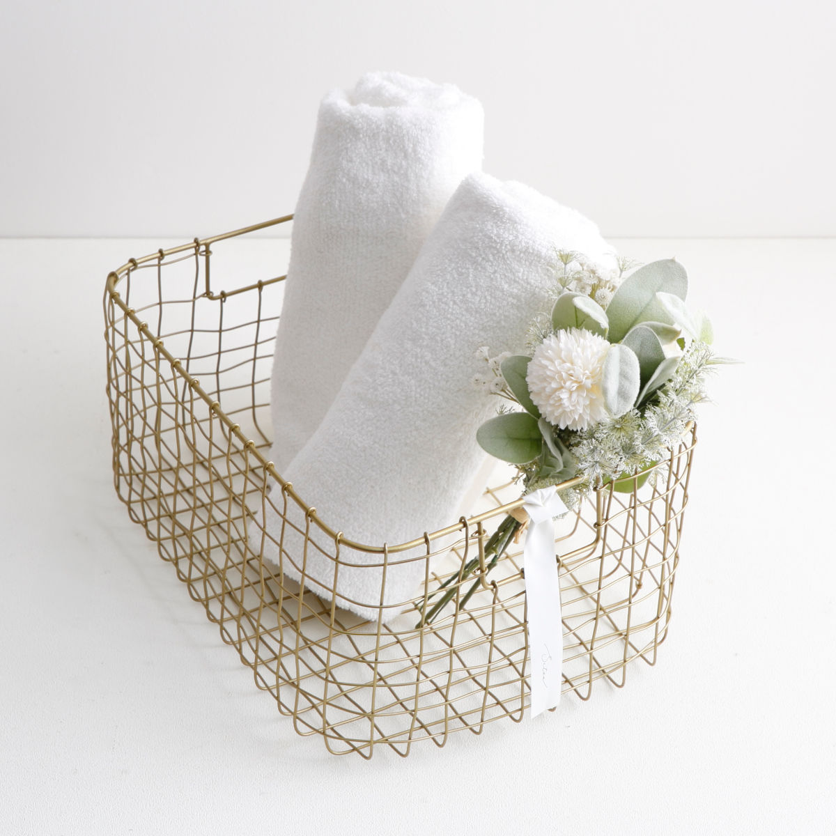 シトア ワイヤーバスケット 持ち手無し レクタングル XL バスケット かご ( 収納 カゴ 籠 四角 収納バスケット 小物入れ ハンドメイド 小物収納 ワイヤー 鉄 アイアン おしゃれ オシャレ かわいい カワイイ シンプル ベーシック )