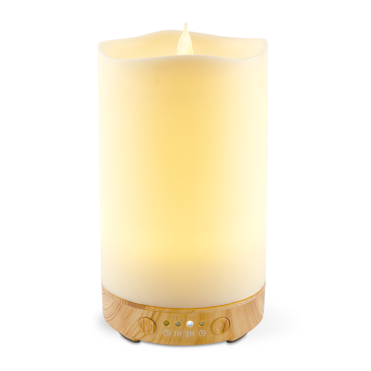 ディフューザー キャンドル 電動 サリアベル アロマディフューザー 加湿 ライト 超音波式 ( キャンドルライト ミスト 霧 インテリアライト USB おしゃれ フレグランス リラックス インテリア 癒し 癒しグッズ )