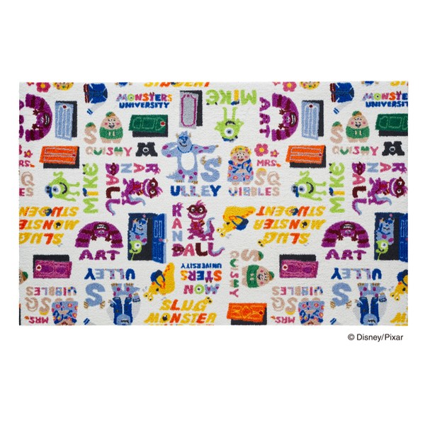 dショッピング |玄関マット 75×120cm 厚さ 6mm 屋内兼用 モンスターズ