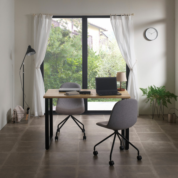 デスクチェア 座面高42.5cm チェア キャスターチェア ファブリック テレワーク ( 椅子 イス パソコンチェア 肘なし PCチェア チェアー キャスター付き ワークチェア デザインチェア おしゃれ 回転 ) 【ブルー】 ブルー