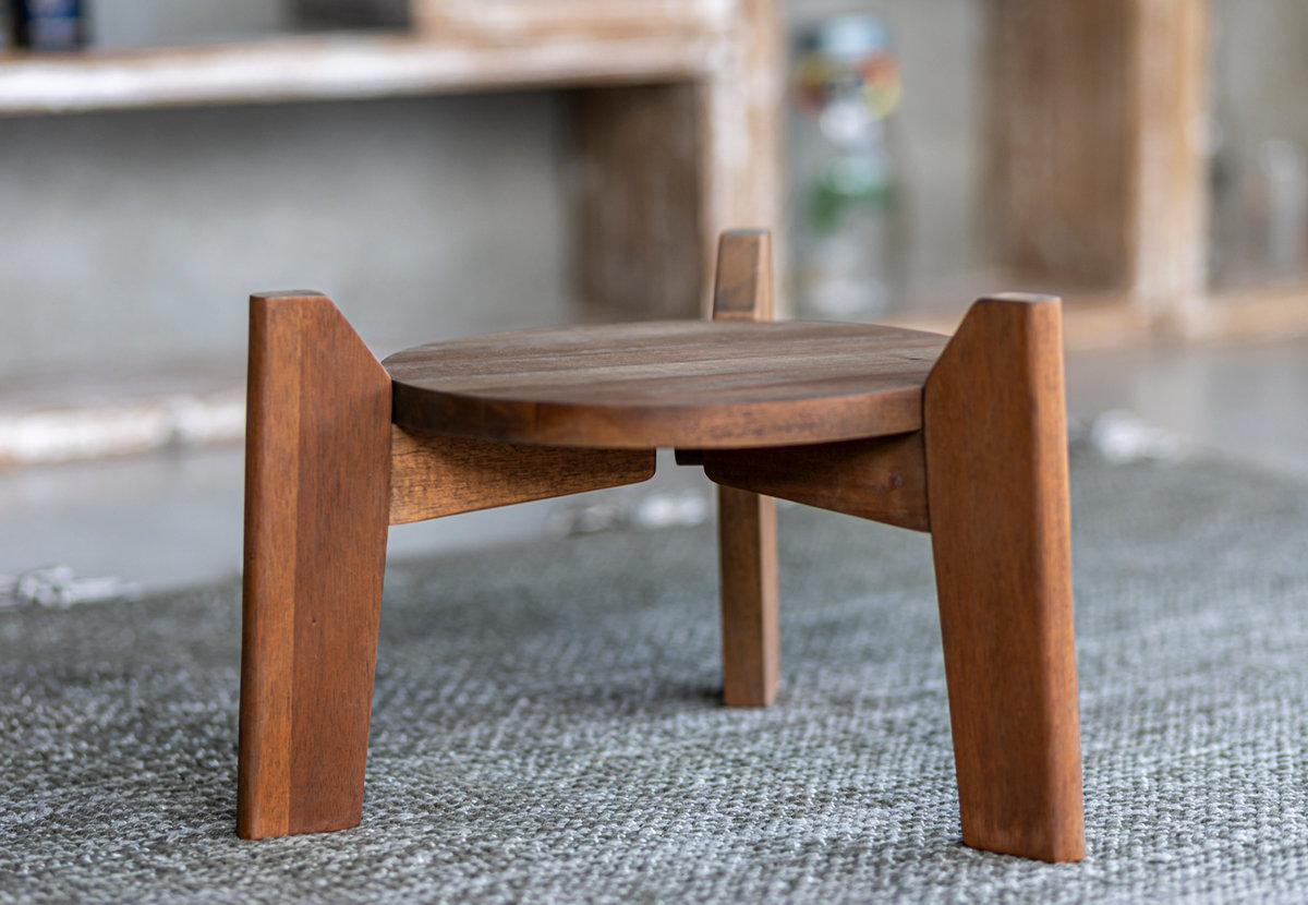 dショッピング |花台 Jardin Plants Table set 木製 （ プランター