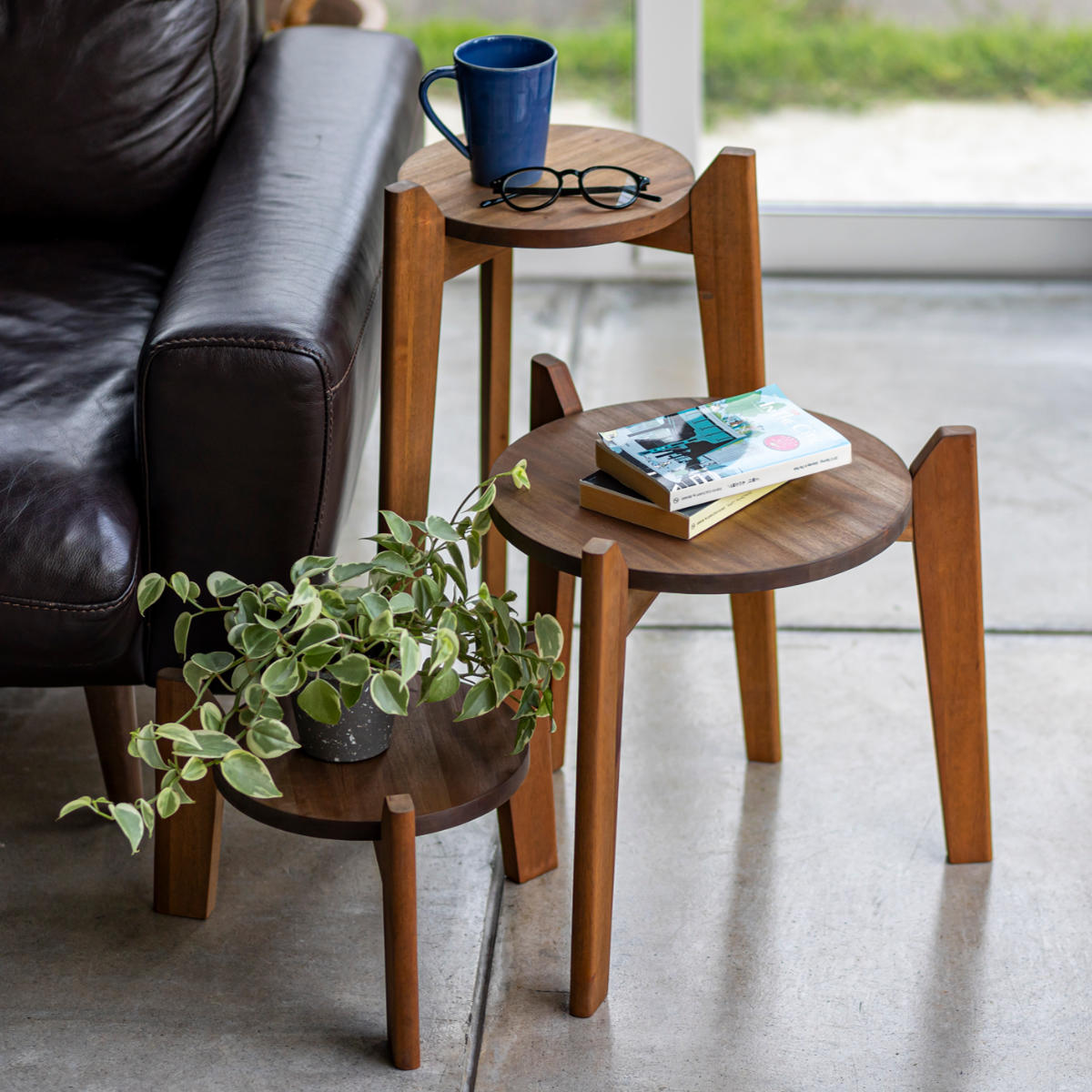 dショッピング |花台 Jardin Plants Table set 木製