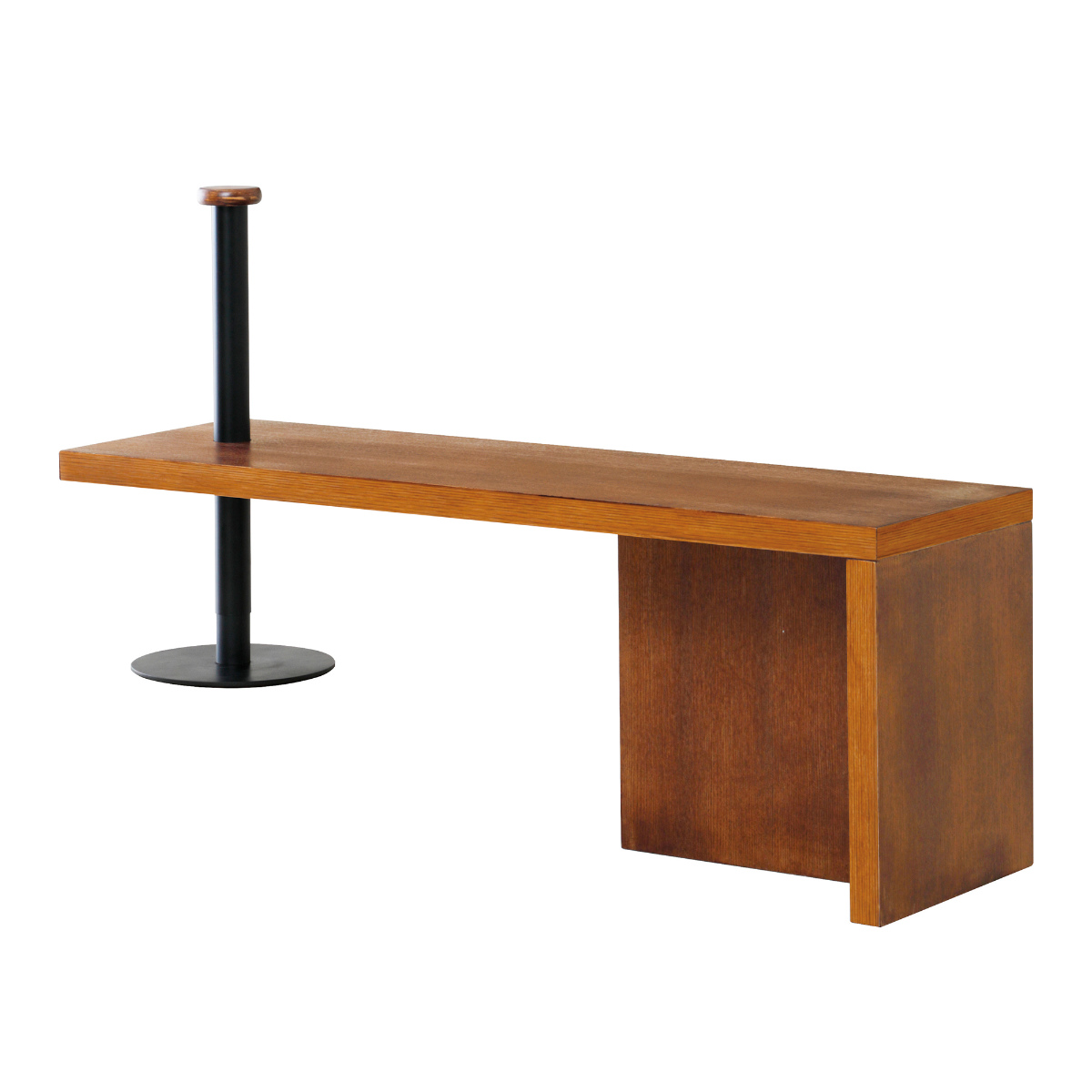 玄関ベンチ 幅115cm 補助ポール付 框のせ玄関ベンチ 4070 ( ベンチ 椅子 玄関 サポートチェア いす 腰掛 腰かけ 高さ調節 ポール付き 高齢者 シニア 木製 玄関椅子 靴の脱ぎ履き 安心 立ち上がりサポート 補助 チェア ) 【ナチュラル】 ナチュラル