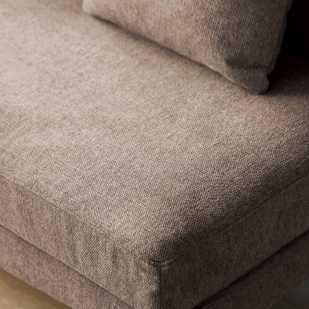 ソファ 幅120cm 2人掛け クッション付き アクト ( ソファー ファブリック 肘なし アームレス リビングソファ フロアソファ 脚 取り外し ローソファ コンパクト 省スペース 1人暮らし ウレタン 座り心地 快適 フルカバーリング )