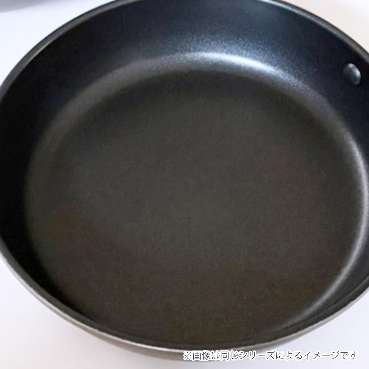 フライパン 24cm 深型 ガス火専用 ポワレ ディープパン ( アルミフライパン ふっ素加工 フッ素加工 軽い 24センチ フッ素コーティング アルミ製 軽量 )