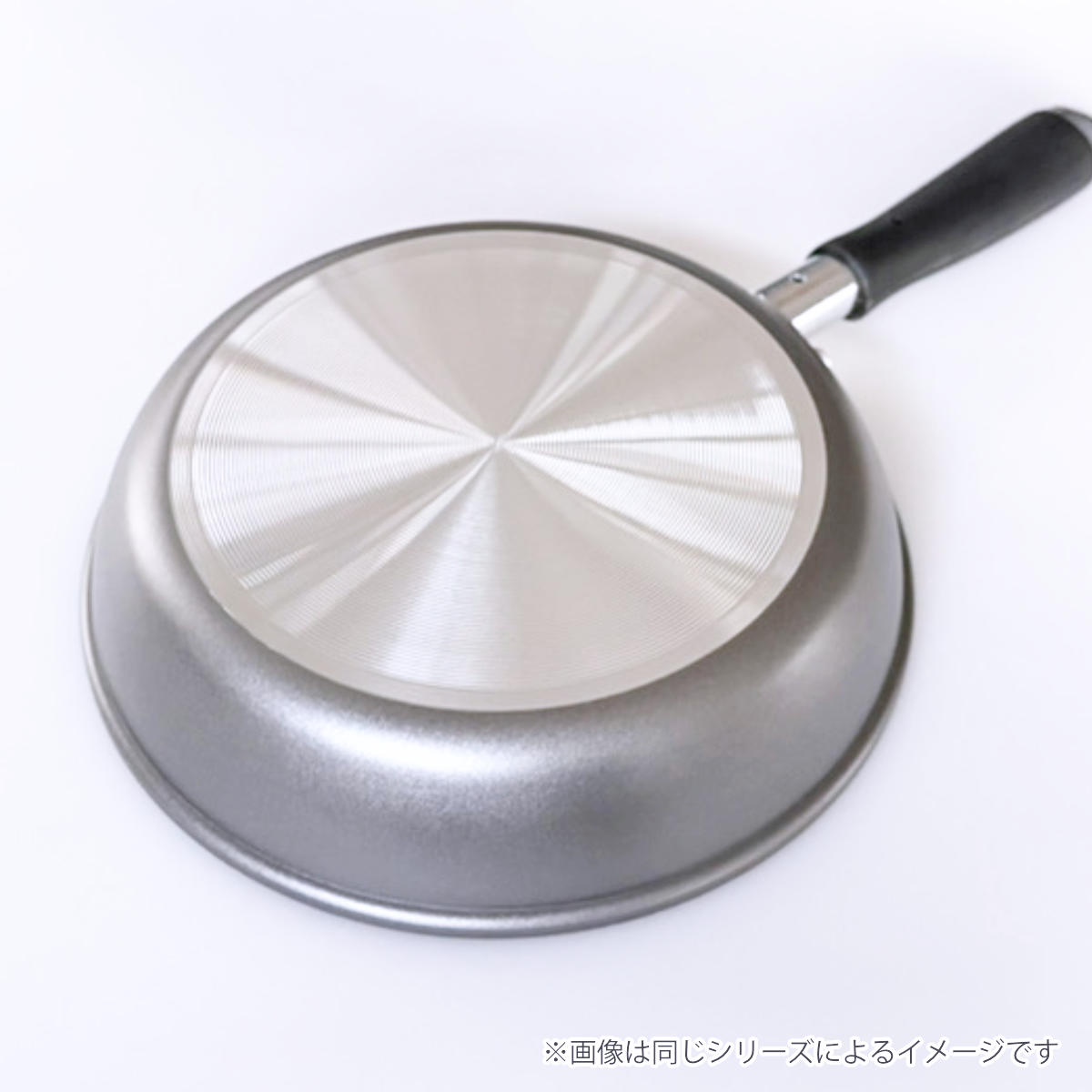 フライパン 26cm ガス火専用 ポワレ ( アルミフライパン ふっ素加工 フッ素加工 軽い 26センチ フッ素コーティング アルミ製 軽量 )