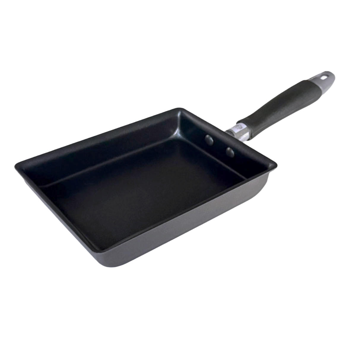 卵焼き器 13×18cm ガス火専用 ポワレ ( 玉子焼き器 玉子焼きフライパン エッグパン 卵焼き 玉子焼き フライパン ふっ素加工 フッ素加工 朝食 弁当 弁当作り 時短調理 お弁当作り 軽量 軽い アルミ製 )