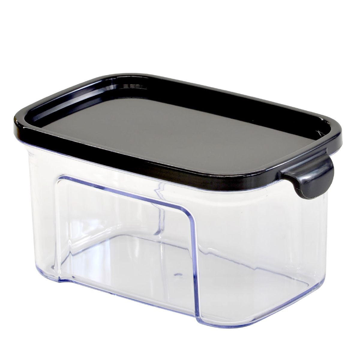 保存容器 TSUMICO Mサイズ 1L ( キャニスター 食品保存容器 プラスチック容器 フードストッカー 日本製 スタッキング 保存ケース 密閉 中が見える 耐久性 乾物 だし 麦茶 パック 調味料 シリアル ペットフード 1000ml ) 【ホワイト】 ホワイト