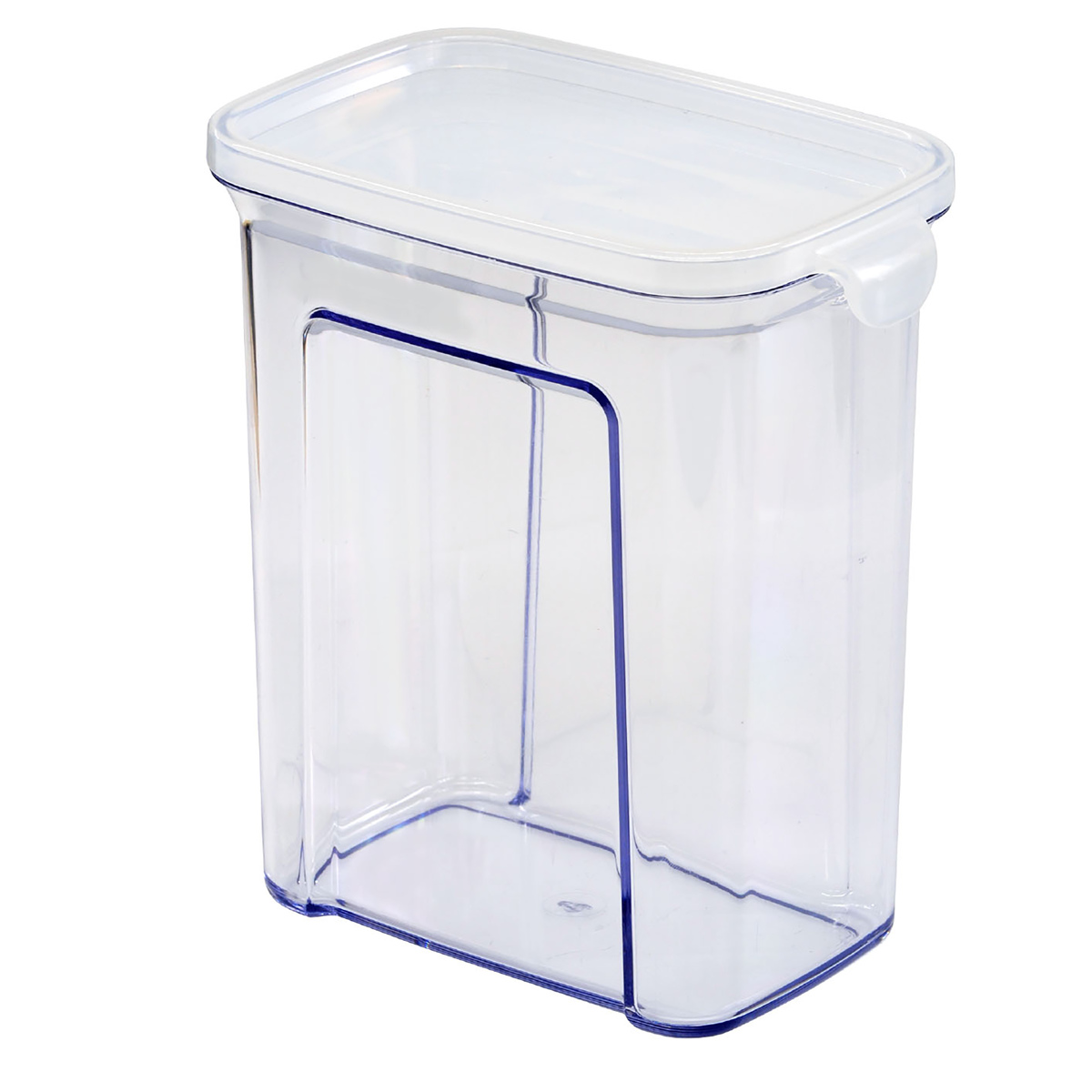 保存容器 TSUMICO Lサイズ 2L ( キャニスター 食品保存容器 プラスチック容器 フードストッカー 日本製 スタッキング 保存ケース 密閉 中が見える 耐久性 乾物 だし 麦茶 パック 調味料 シリアル ペットフード 2000ml ) 【ホワイト】 ホワイト