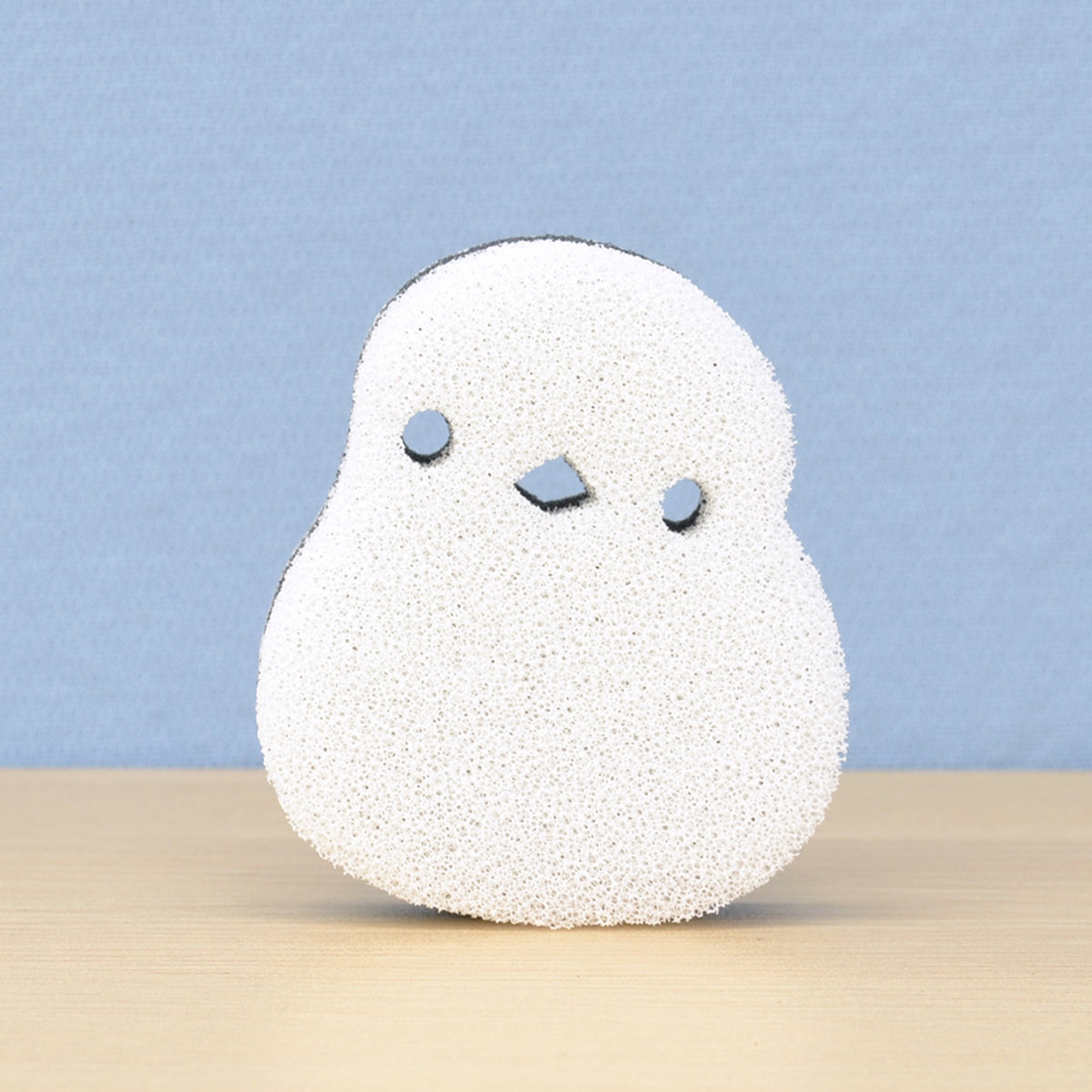 スポンジ 食器洗い シマエナガ キッチンスポンジ ( 食器用スポンジ 台所用スポンジ 食器用 クリーナー キッチン 食器用クリーナー 皿洗い 鍋用 ソフト 立つ 自立 かわいい )