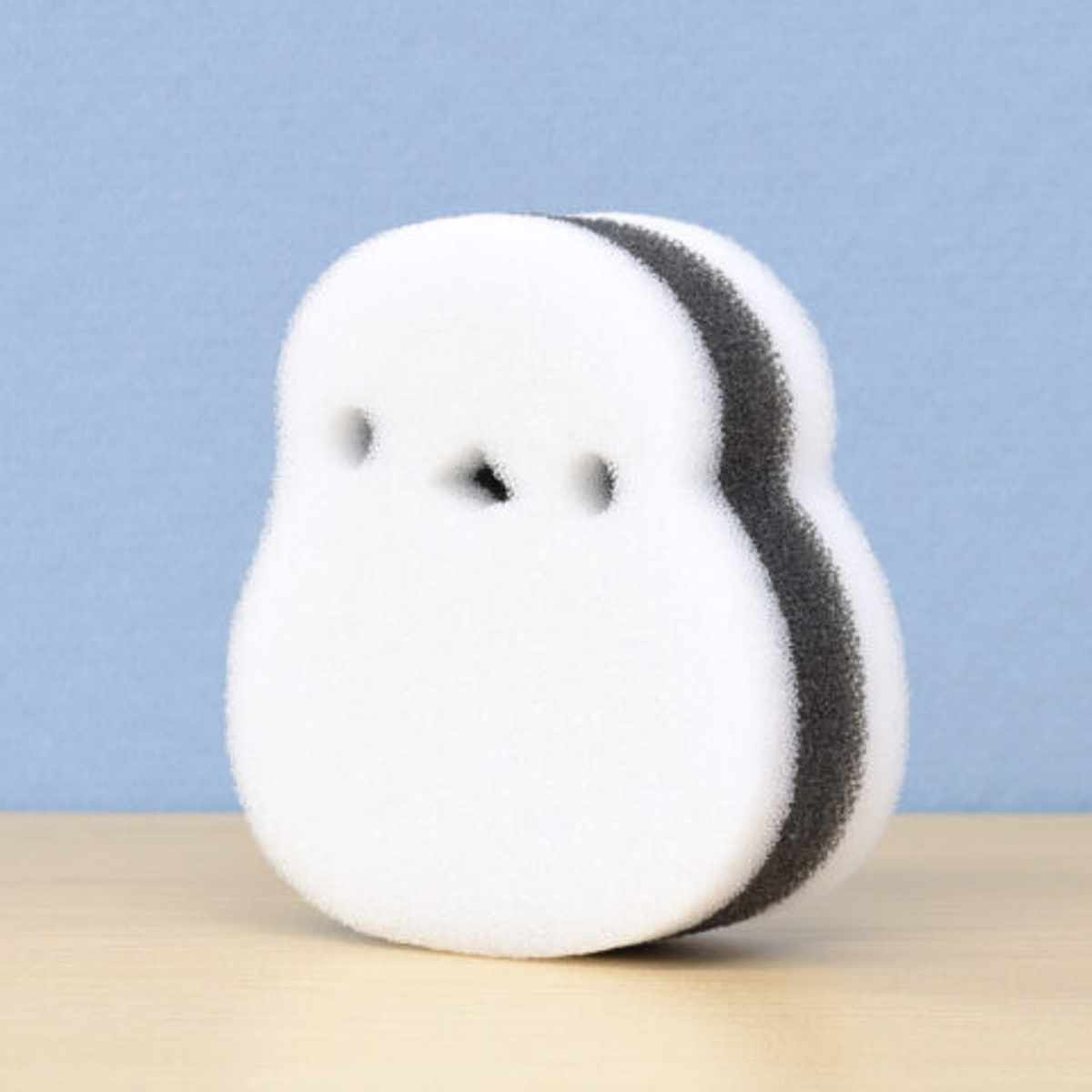 スポンジ 食器洗い シマエナガ キッチンスポンジ ( 食器用スポンジ 台所用スポンジ 食器用 クリーナー キッチン 食器用クリーナー 皿洗い 鍋用 ソフト 立つ 自立 かわいい )