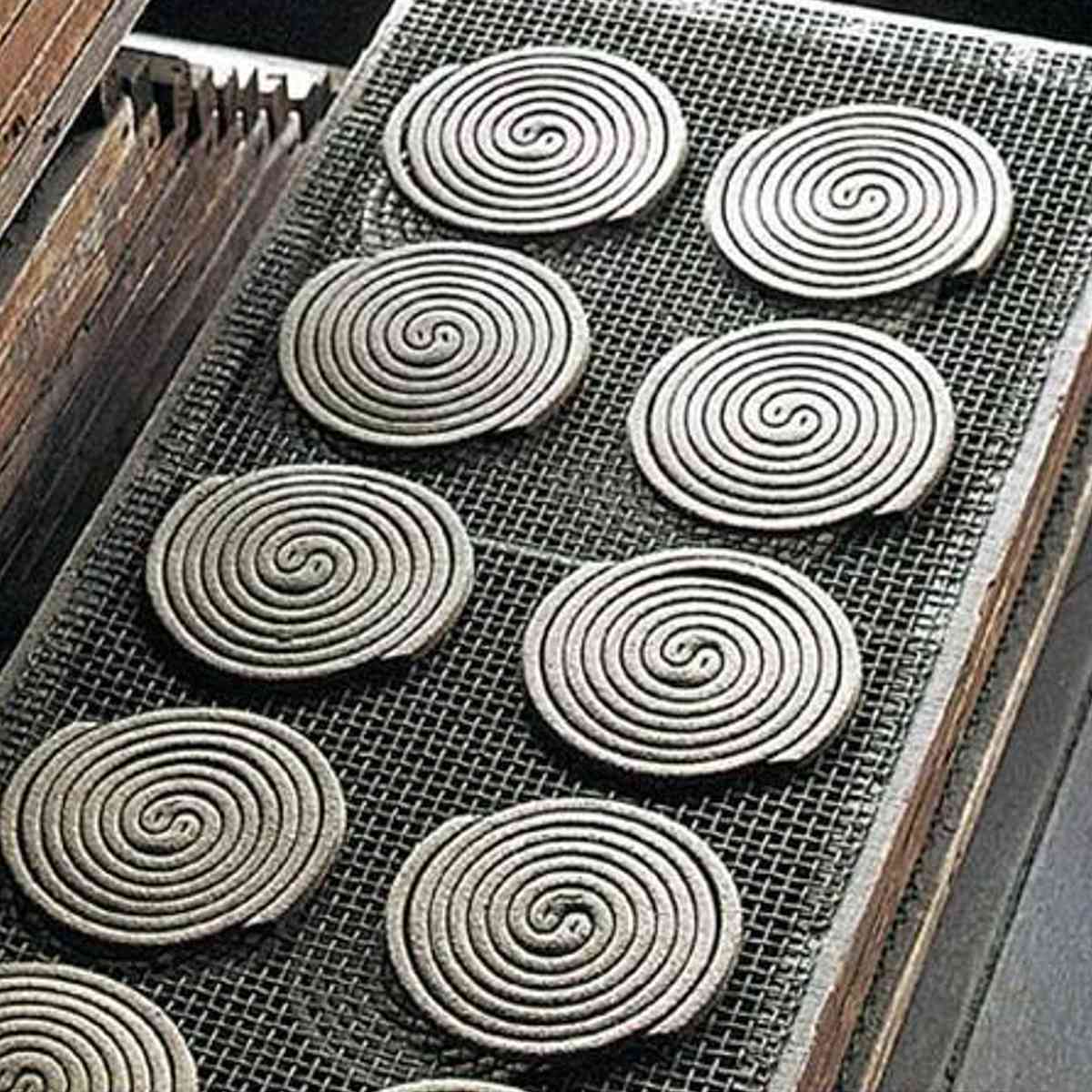 天然 蚊とり線香 プレミアム 10巻入 ( 蚊取り線香 虫よけ 虫除け 除虫菊 天然成分 安心 安全 )