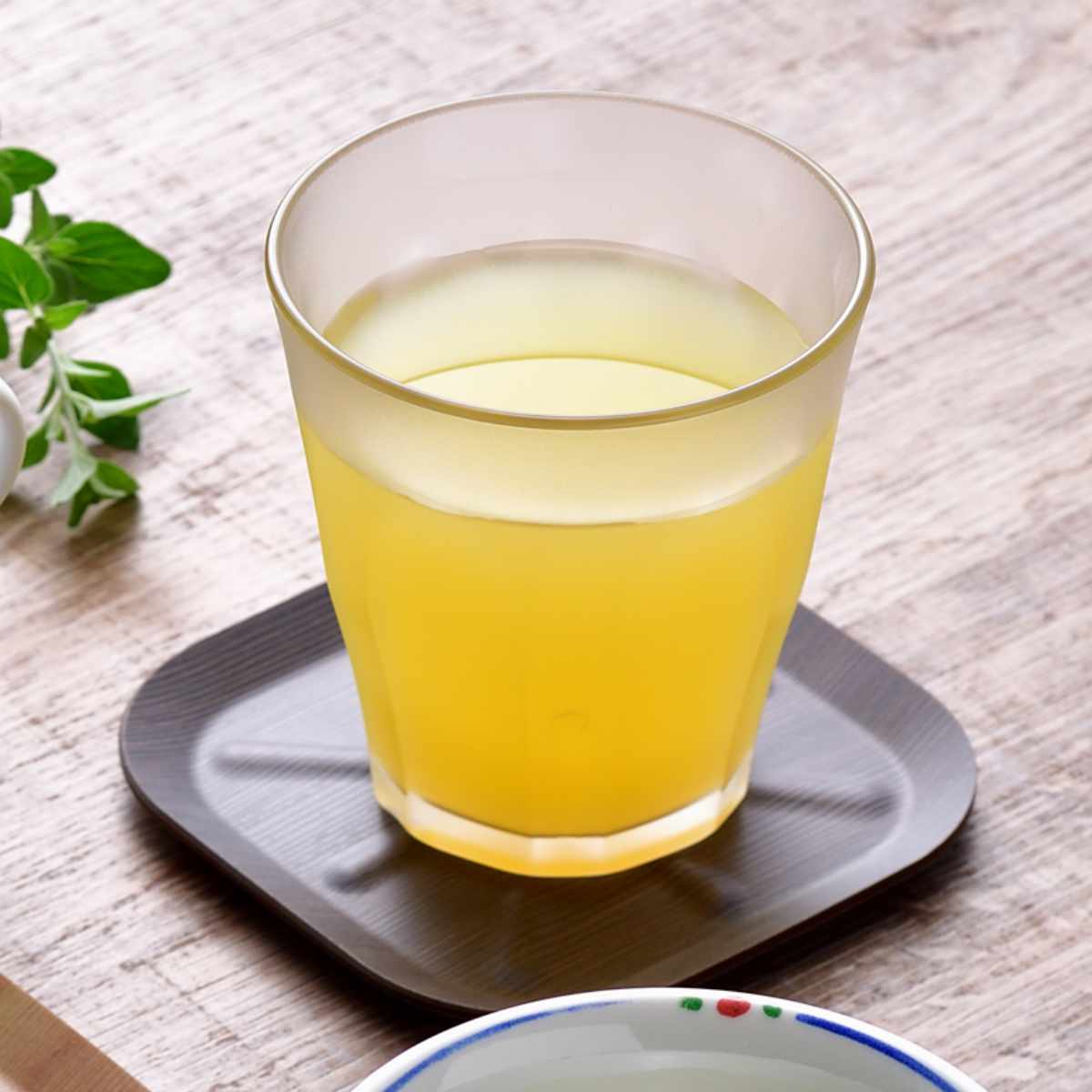 コースター ラミネウェア ( 日本製 滑り止め加工 紙 樹脂 角型 環境にやさしい 茶托 茶たく スクエア おしゃれ シンプル ナチュラル 木目調 エコ テーブルウェア キッチン雑貨 キッチン用品 お茶用品 ) 【白木目】 白木目