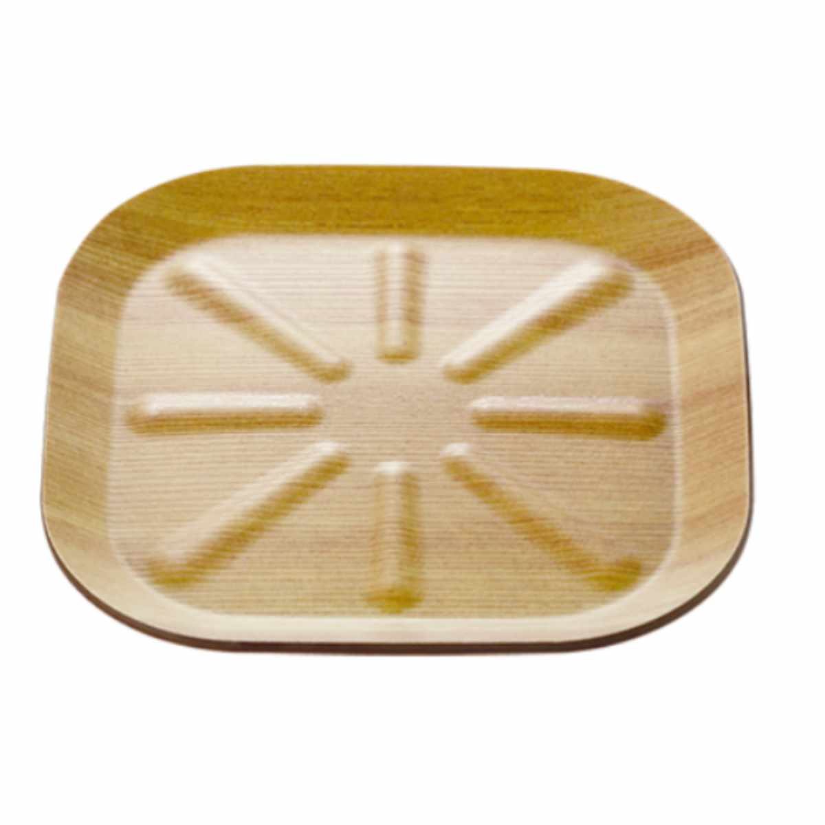 コースター ラミネウェア ( 日本製 滑り止め加工 紙 樹脂 角型 環境にやさしい 茶托 茶たく スクエア おしゃれ シンプル ナチュラル 木目調 エコ テーブルウェア キッチン雑貨 キッチン用品 お茶用品 ) 【白木目】 白木目