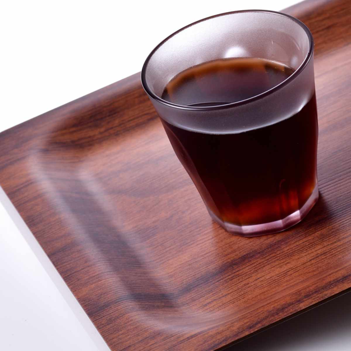 トレー 44cm 長角 NOSトレー ラミネウェア ( 日本製 滑り止め加工 紙 樹脂 角型 環境にやさしい トレイ お盆 おぼん 長方形 おしゃれ シンプル ナチュラル すべり止め 木目調 エコ テーブルウェア キッチン雑貨 キッチン用品 ) 【ストーングレー】 ストーングレー