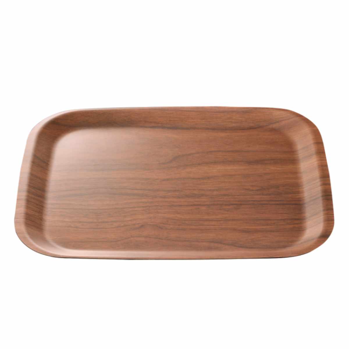 トレー 44cm 長角 NOSトレー ラミネウェア ( 日本製 滑り止め加工 紙 樹脂 角型 環境にやさしい トレイ お盆 おぼん 長方形 おしゃれ シンプル ナチュラル すべり止め 木目調 エコ テーブルウェア キッチン雑貨 キッチン用品 ) 【ストーングレー】 ストーングレー