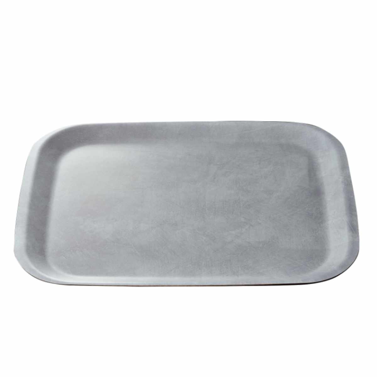 トレー 44cm 長角 NOSトレー ラミネウェア ( 日本製 滑り止め加工 紙 樹脂 角型 環境にやさしい トレイ お盆 おぼん 長方形 おしゃれ シンプル ナチュラル すべり止め 木目調 エコ テーブルウェア キッチン雑貨 キッチン用品 ) 【ストーングレー】 ストーングレー
